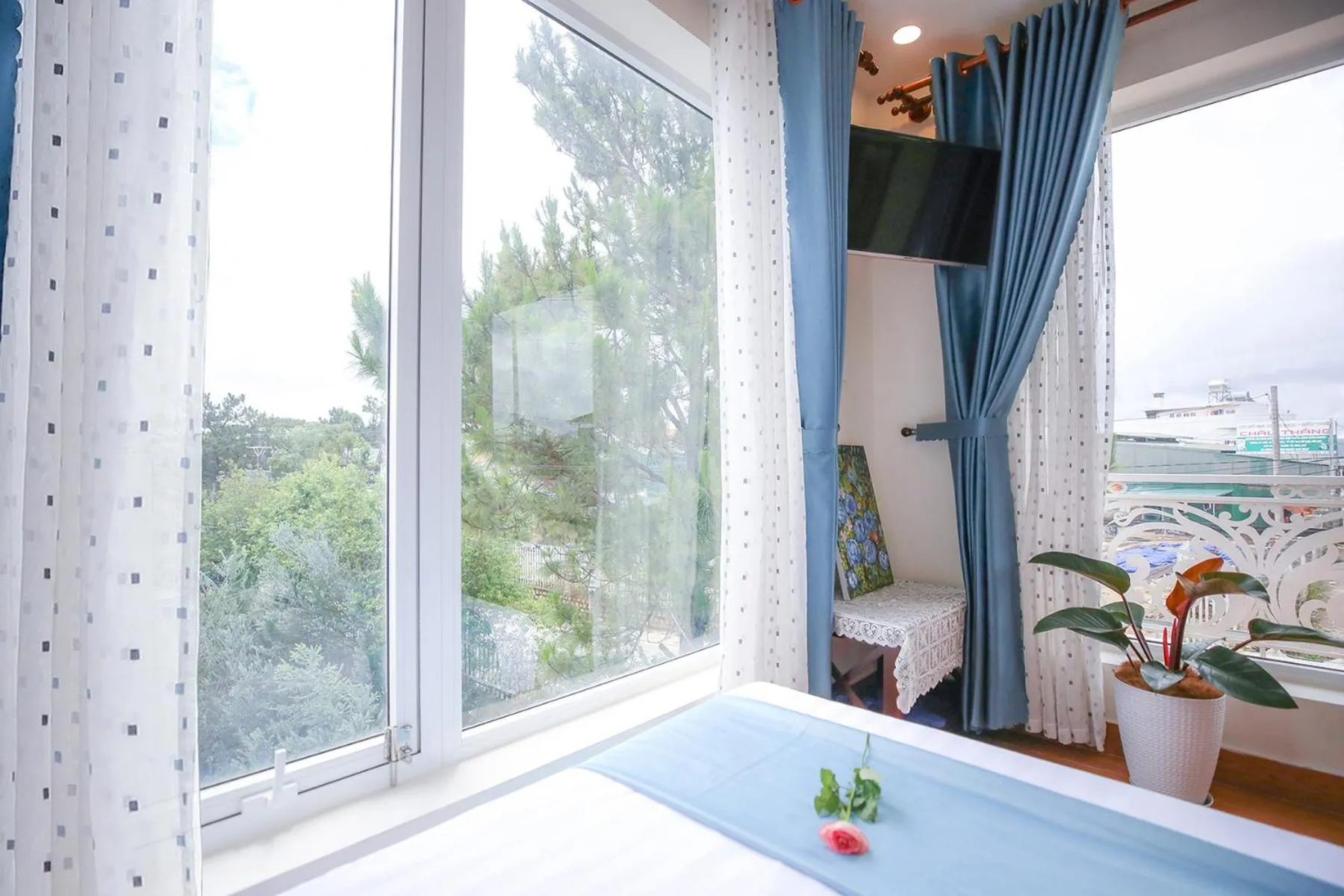 View (from property/room) in Rose Valley Hotel Da Lat Vietnam