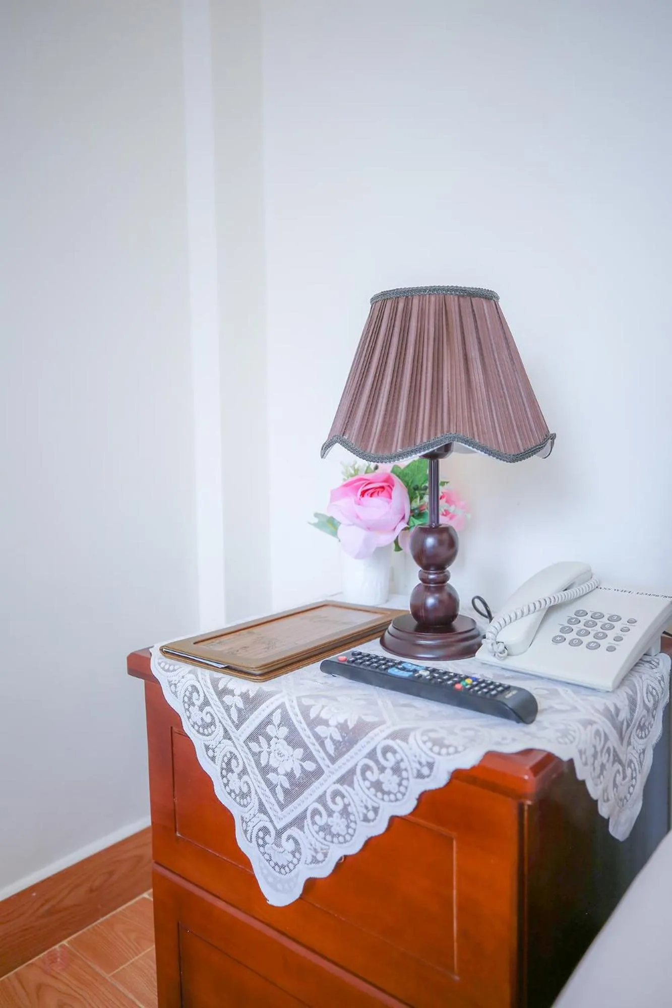 Bed in Rose Valley Hotel Da Lat Vietnam