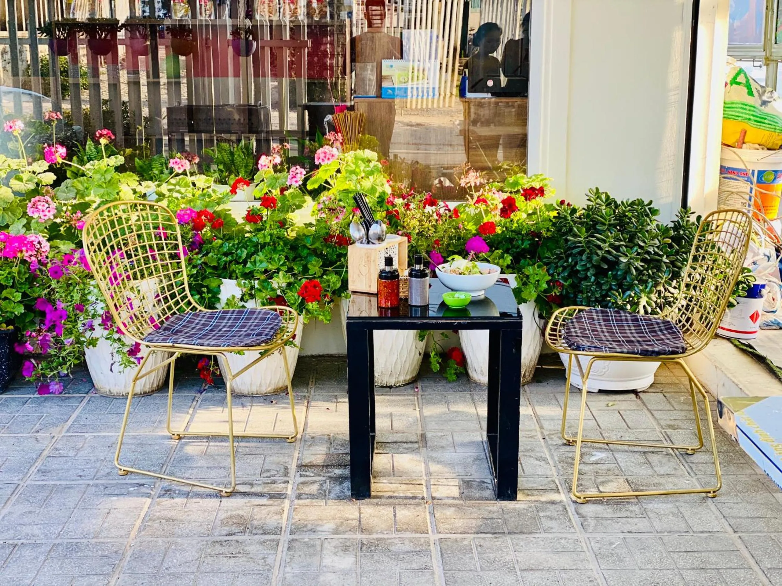 Balcony/Terrace in Rose Valley Hotel Da Lat Vietnam
