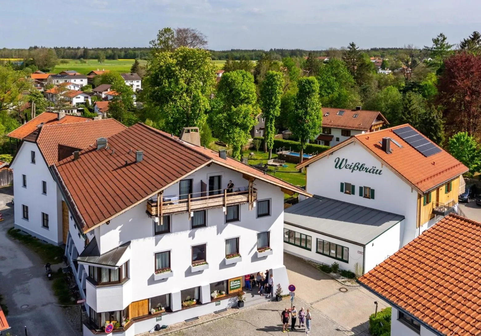 Property building in Hotel Weißbräu