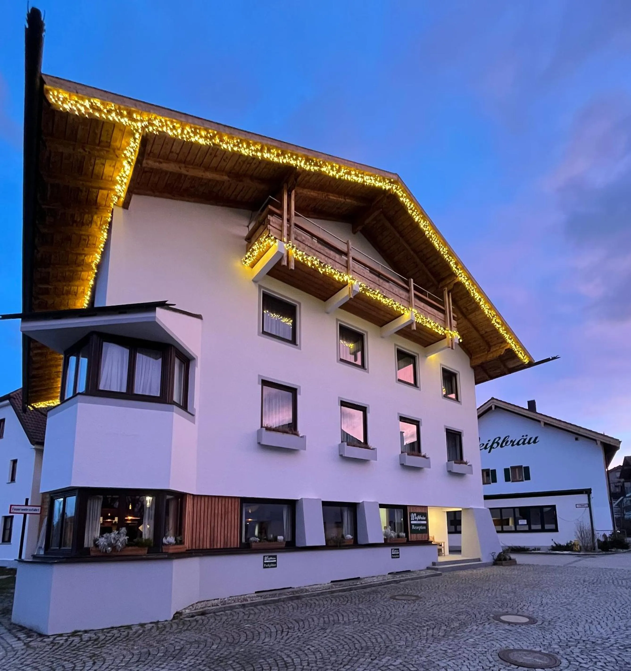 Property building in Hotel Weißbräu