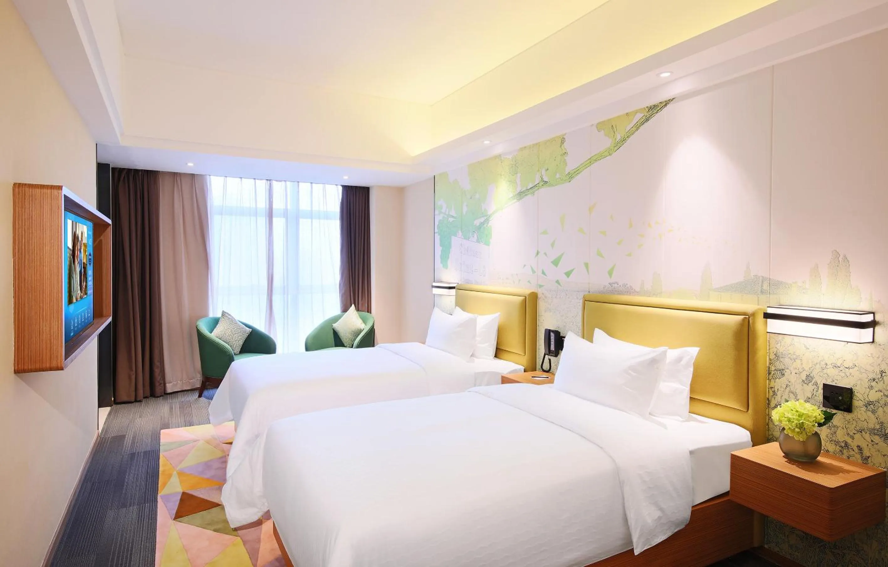 Bed in Hampton by Hilton Zhuhai Cheng Feng Plaza