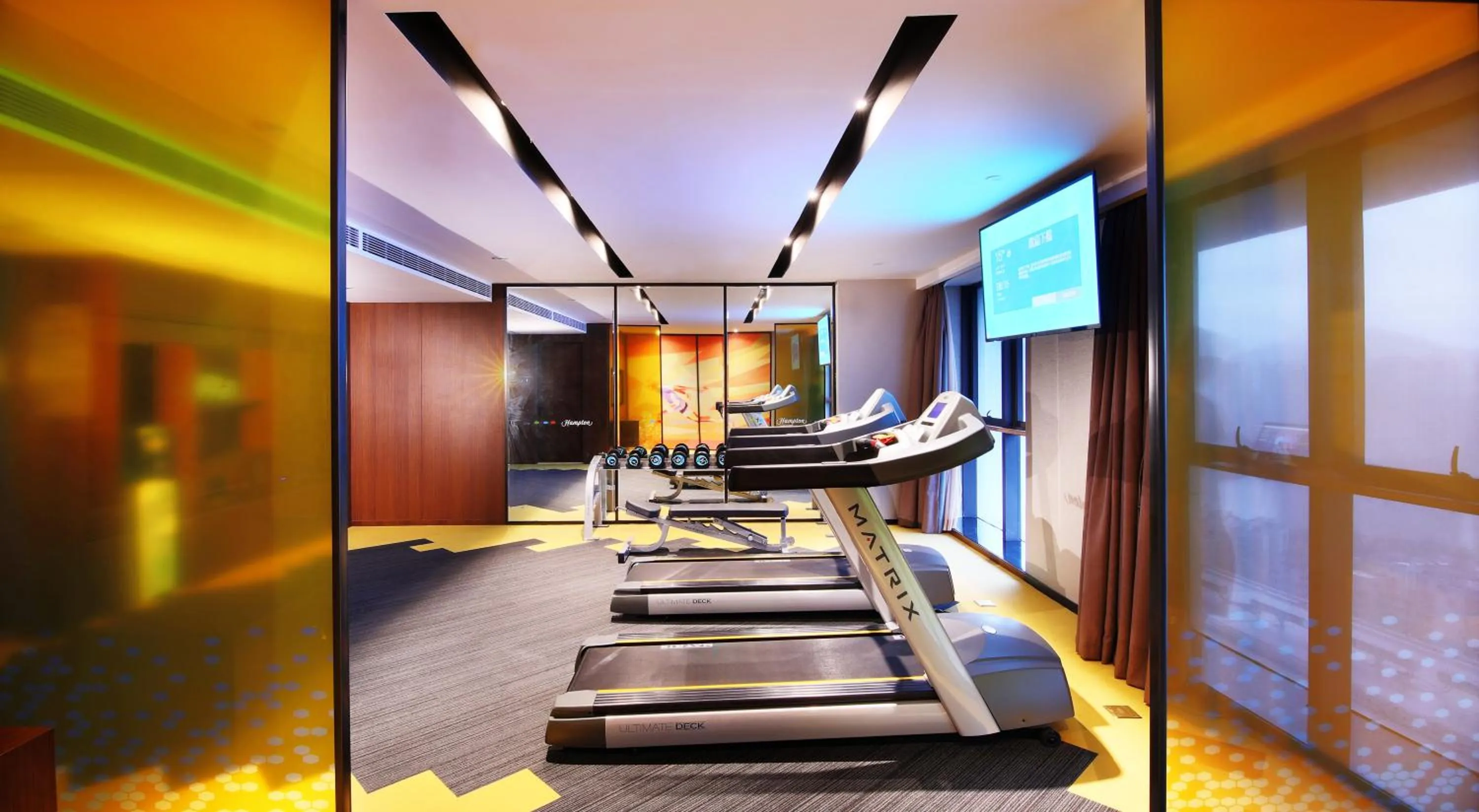 Fitness centre/facilities in Hampton by Hilton Zhuhai Cheng Feng Plaza