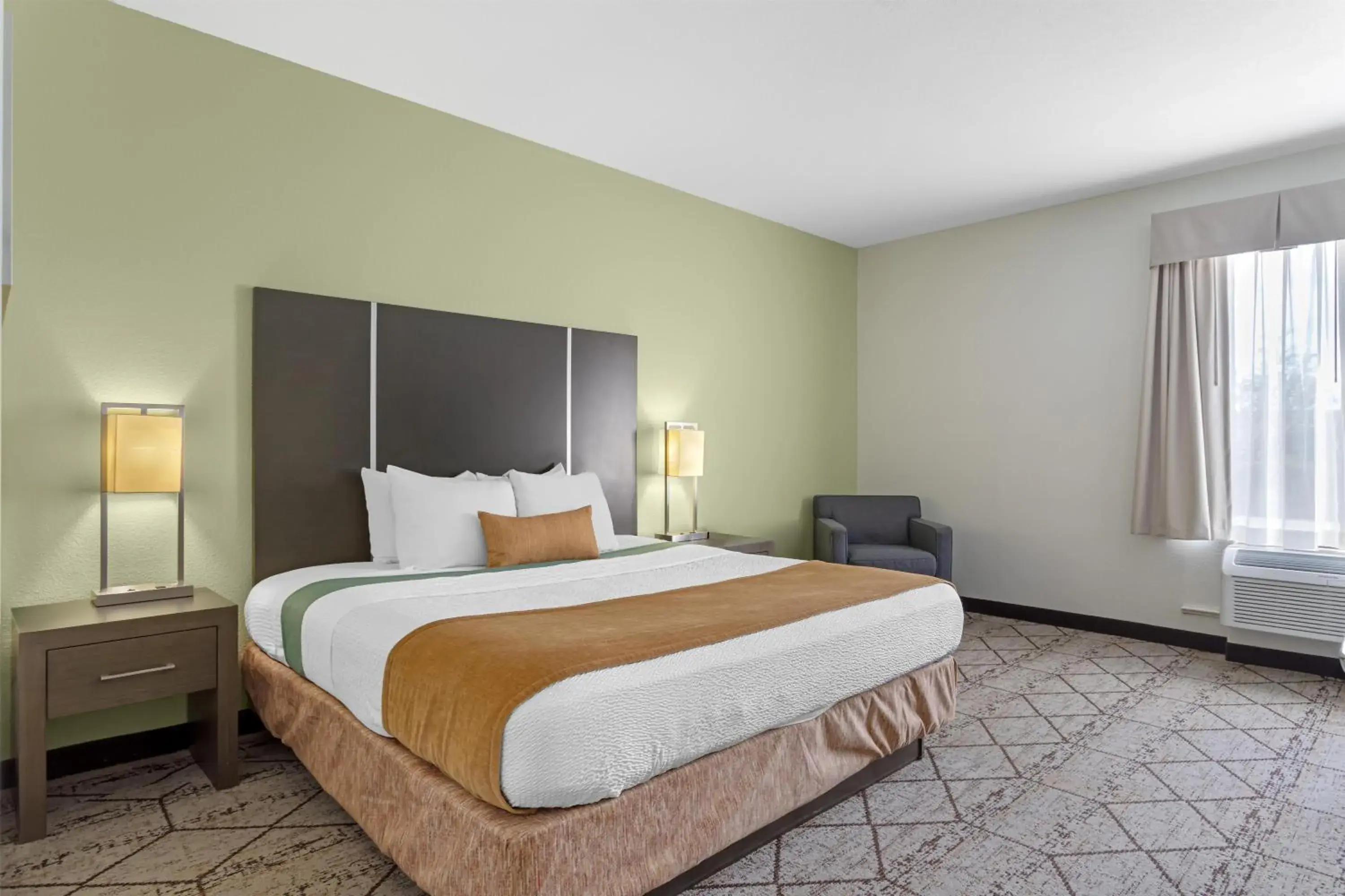 King Room with Roll-In Shower - Mobility Access/Communication Assistance in Best Western Plus North Houston Inn & Suites King Room with Roll-In Shower - Mobility Access/Communication Assistance in Best Western Plus North Houston Inn & Suites