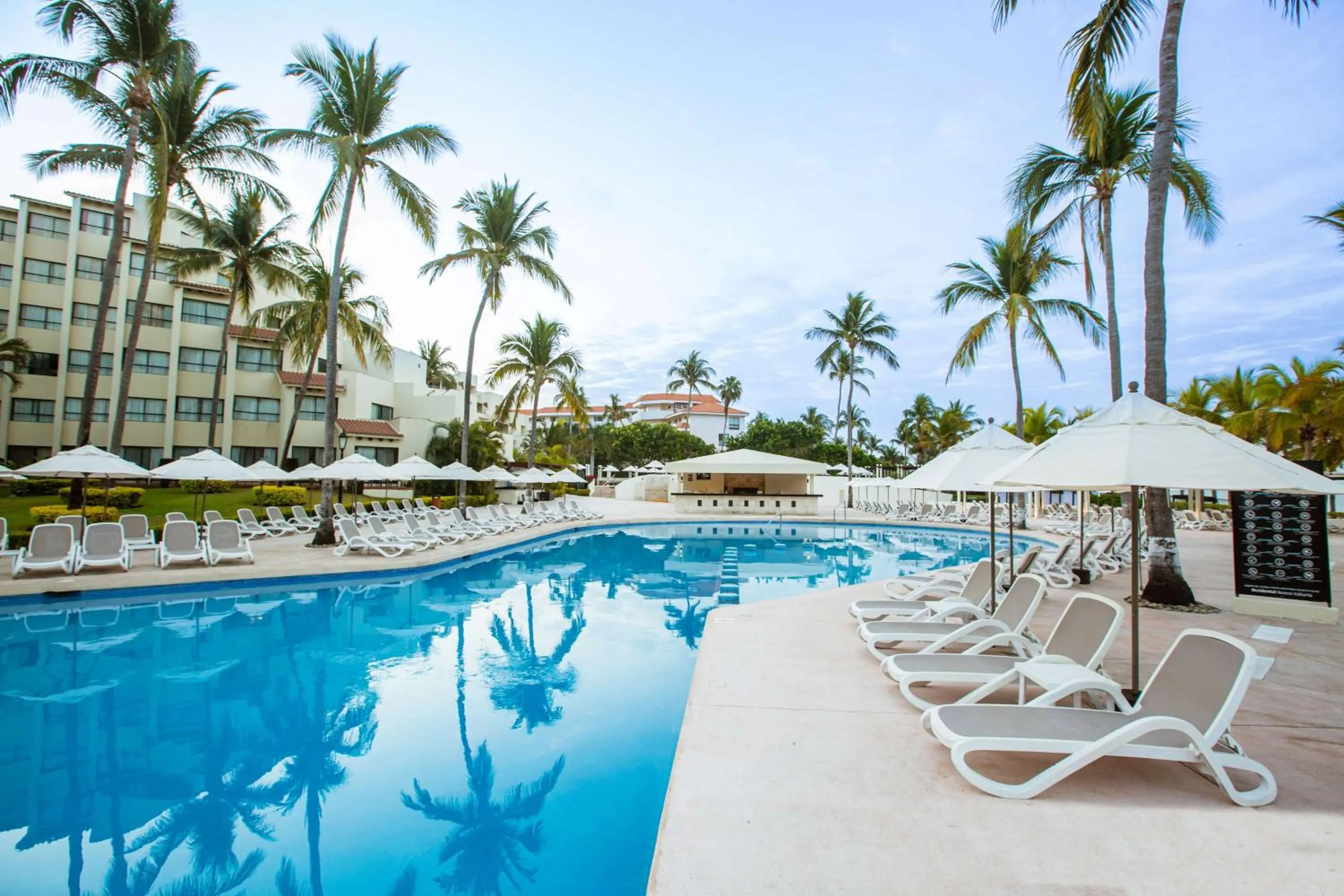 Pool view in Occidental Nuevo Vallarta - All Inclusive