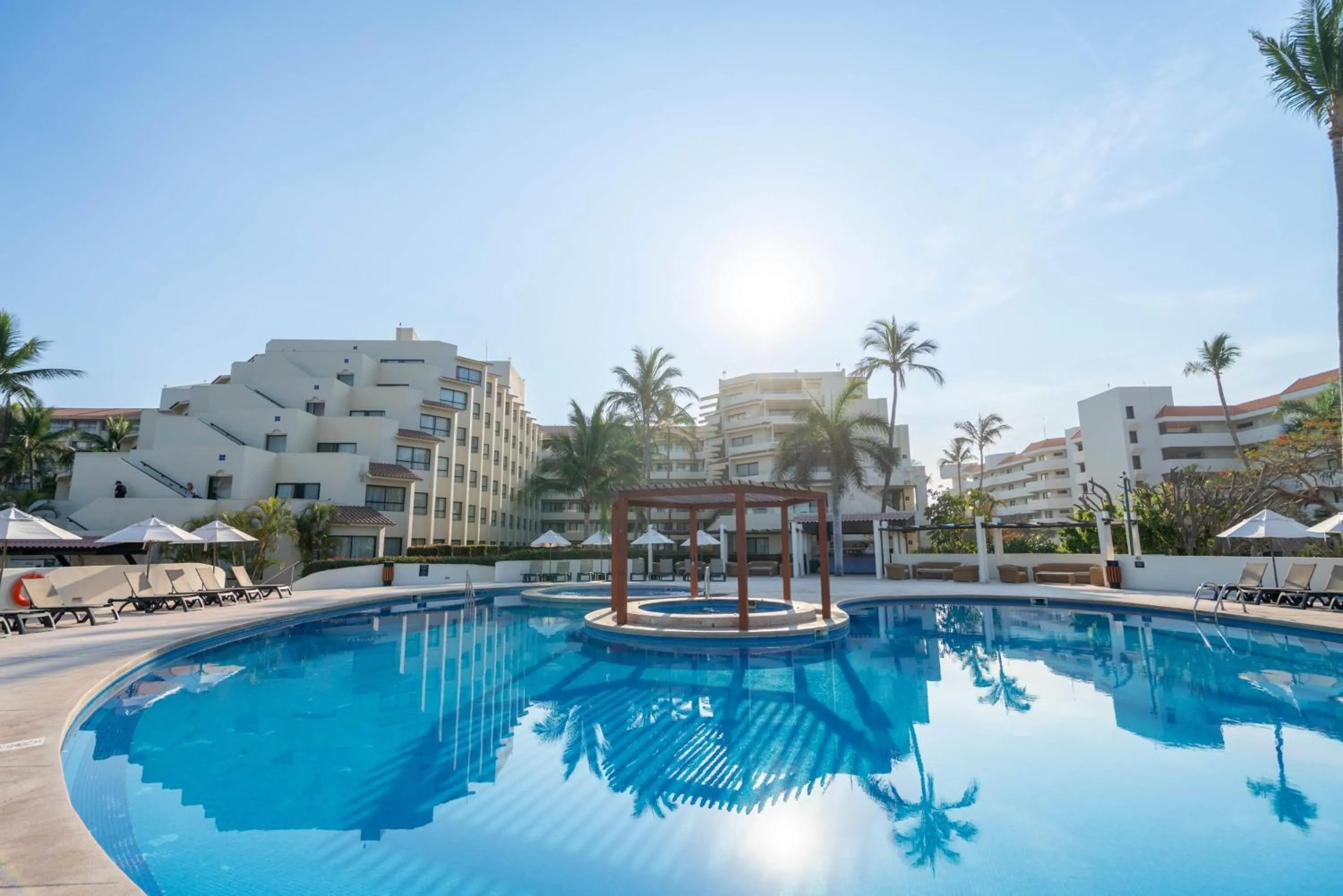 Pool view in Occidental Nuevo Vallarta - All Inclusive