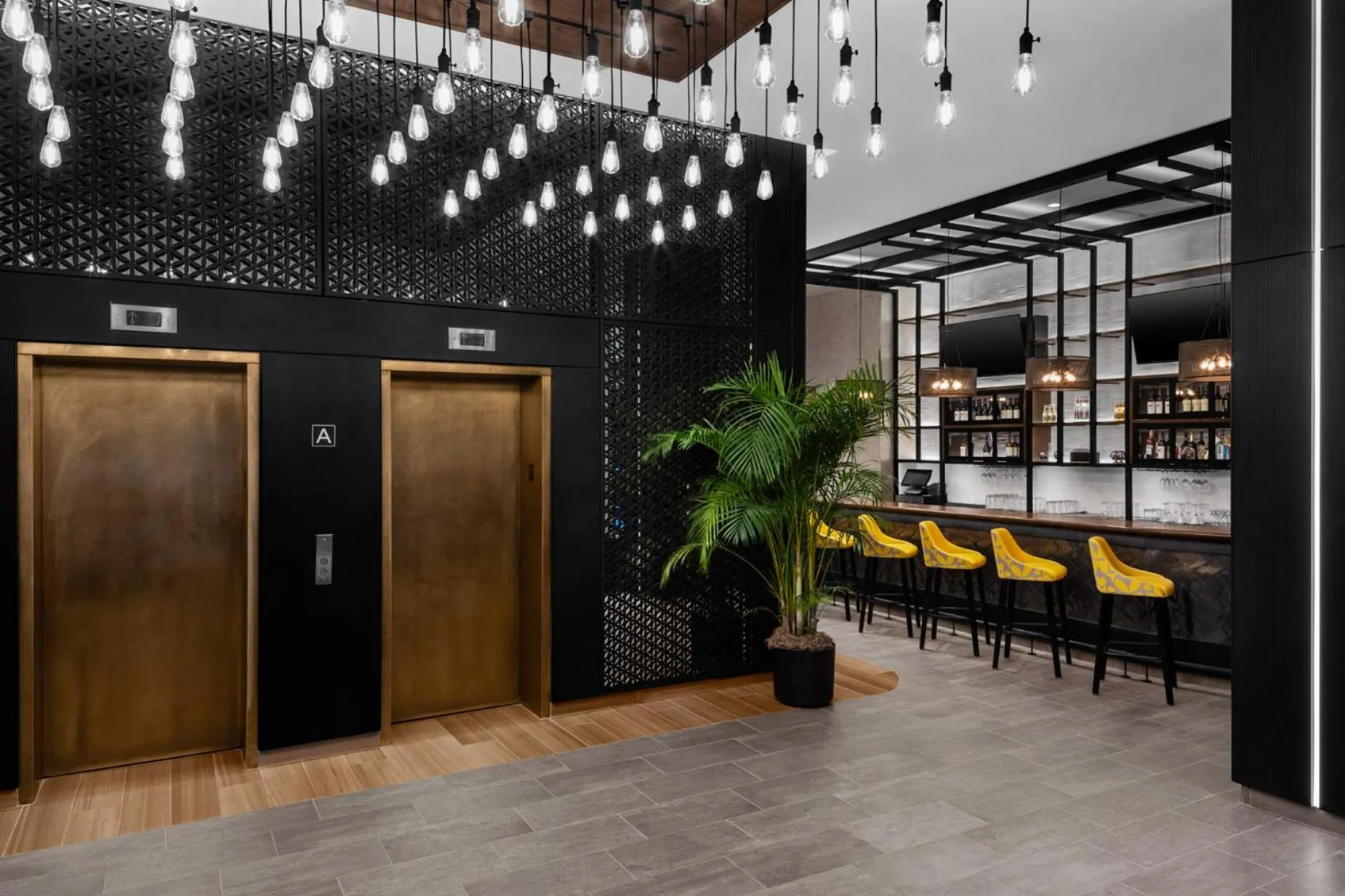 Lobby or reception in voco Times Square South New York by IHG