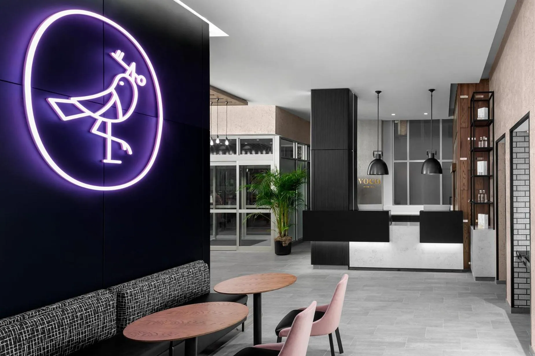 Lobby or reception in voco Times Square South New York by IHG