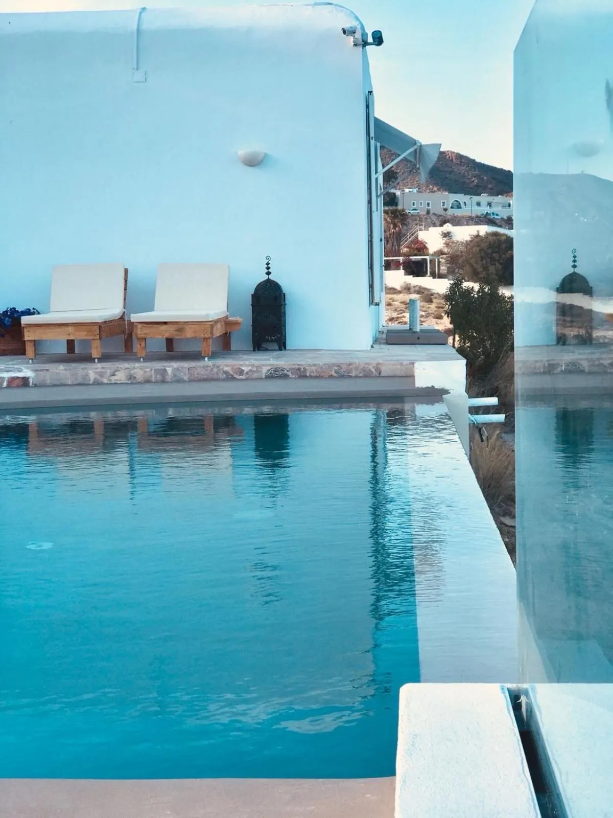 Swimming pool in CASABAH bed & breakfast