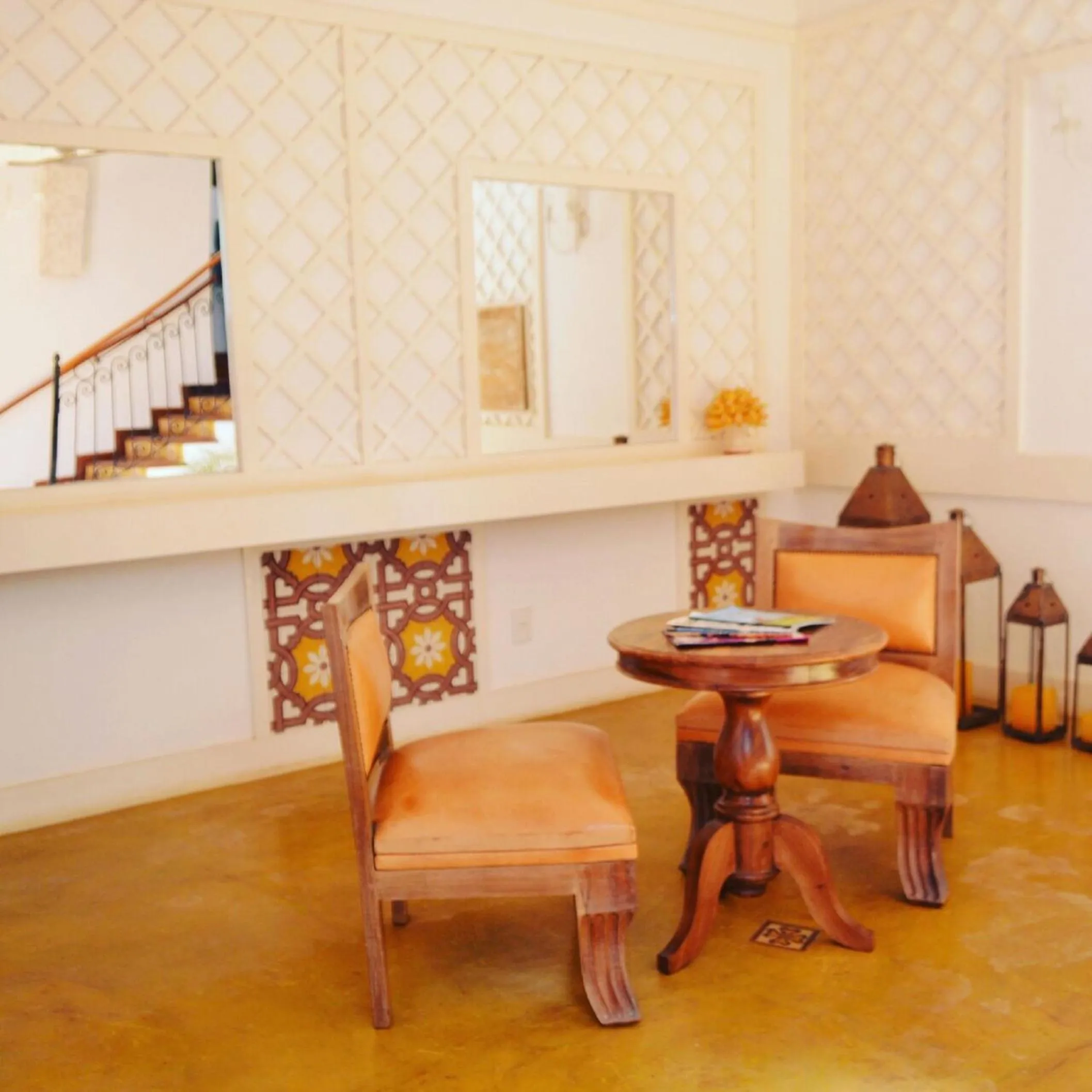 Living room in Pousada Araujo Bazilio