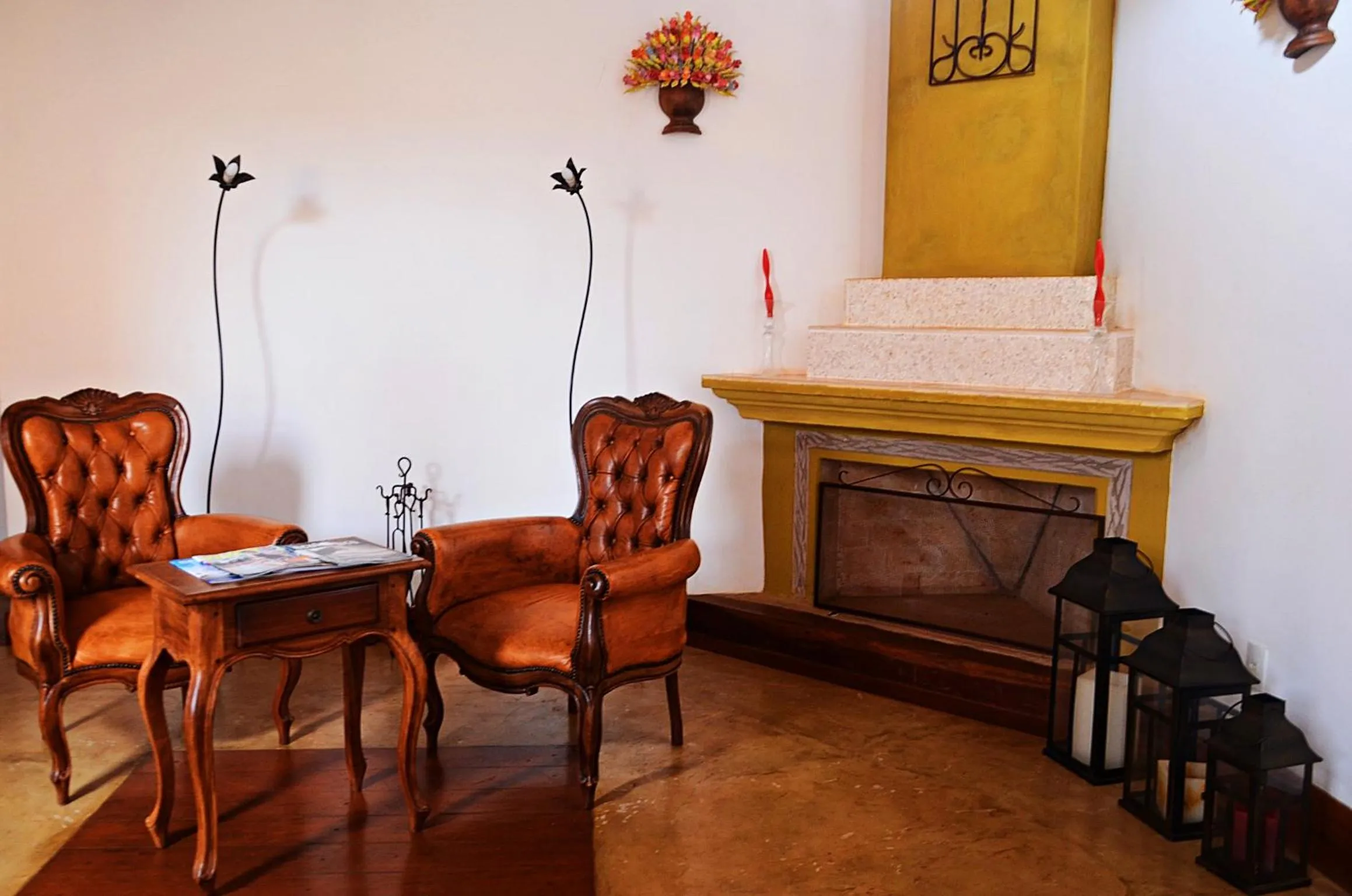 Living room in Pousada Araujo Bazilio
