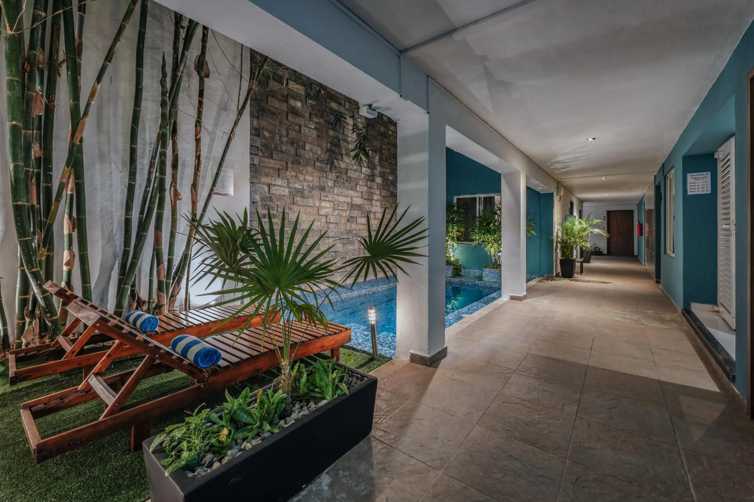 Garden in Hotel Casa Nova, Merida