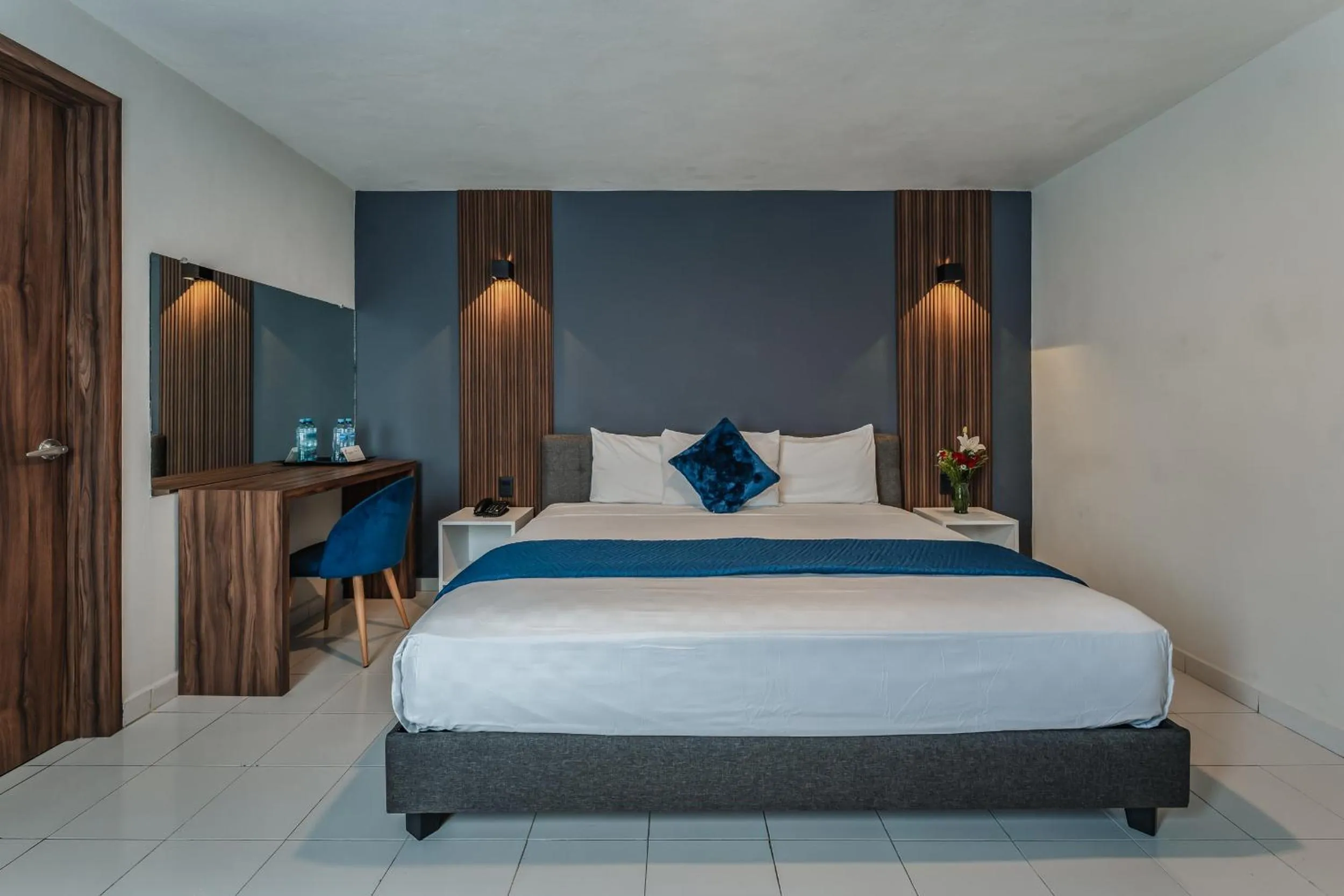 Bed in Hotel Casa Nova, Merida