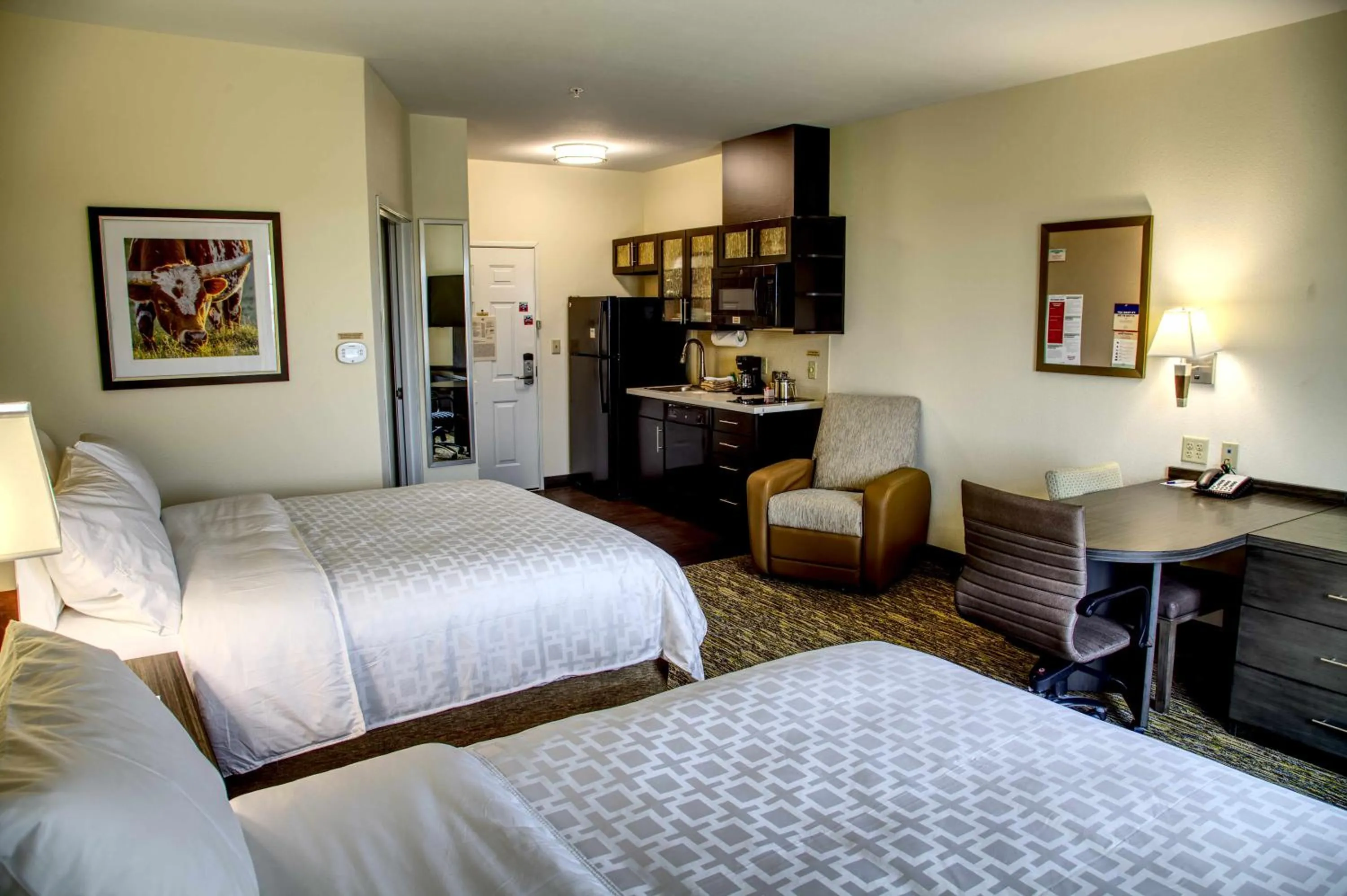 Photo of the whole room, Bed in Candlewood Suites - Austin North by IHG