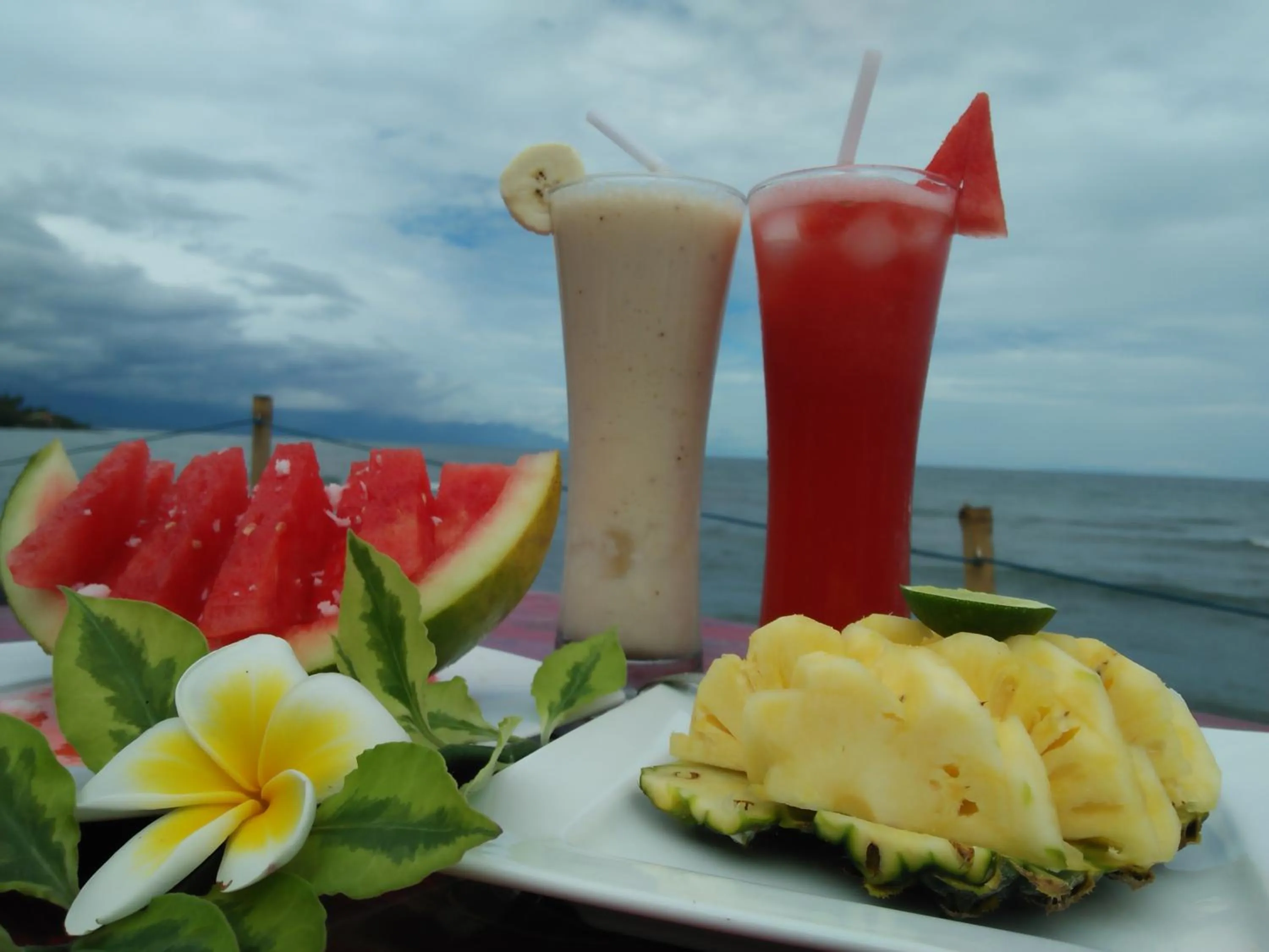 Breakfast in Villa Agung Beach Inn