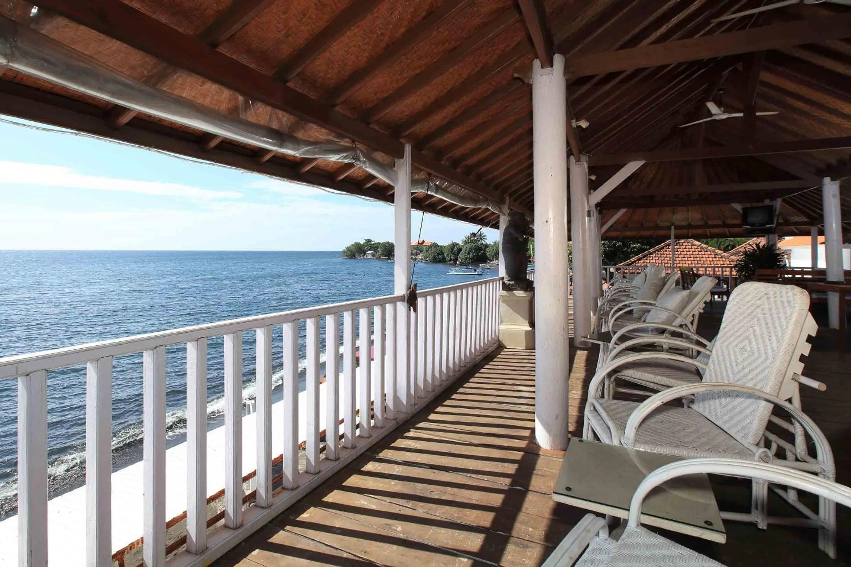 Property building in Villa Agung Beach Inn