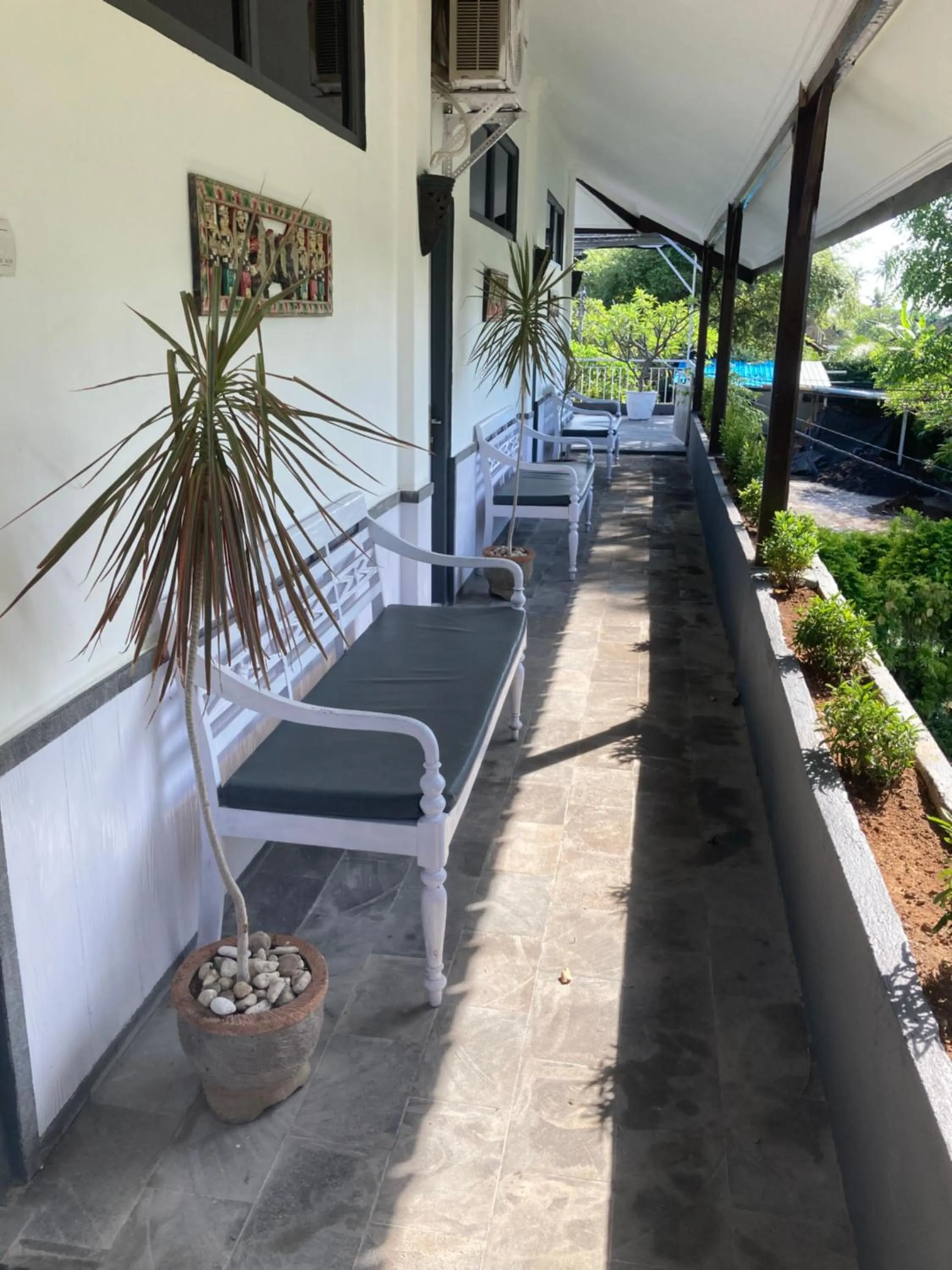 Property building in Villa Agung Beach Inn