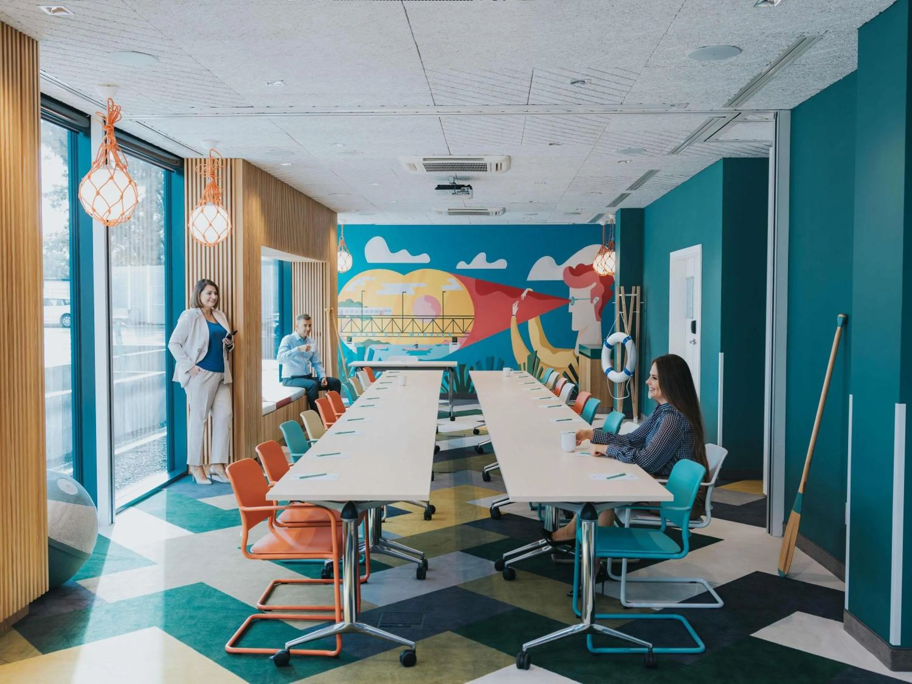 Meeting/conference room in ibis Styles Warszawa Centrum