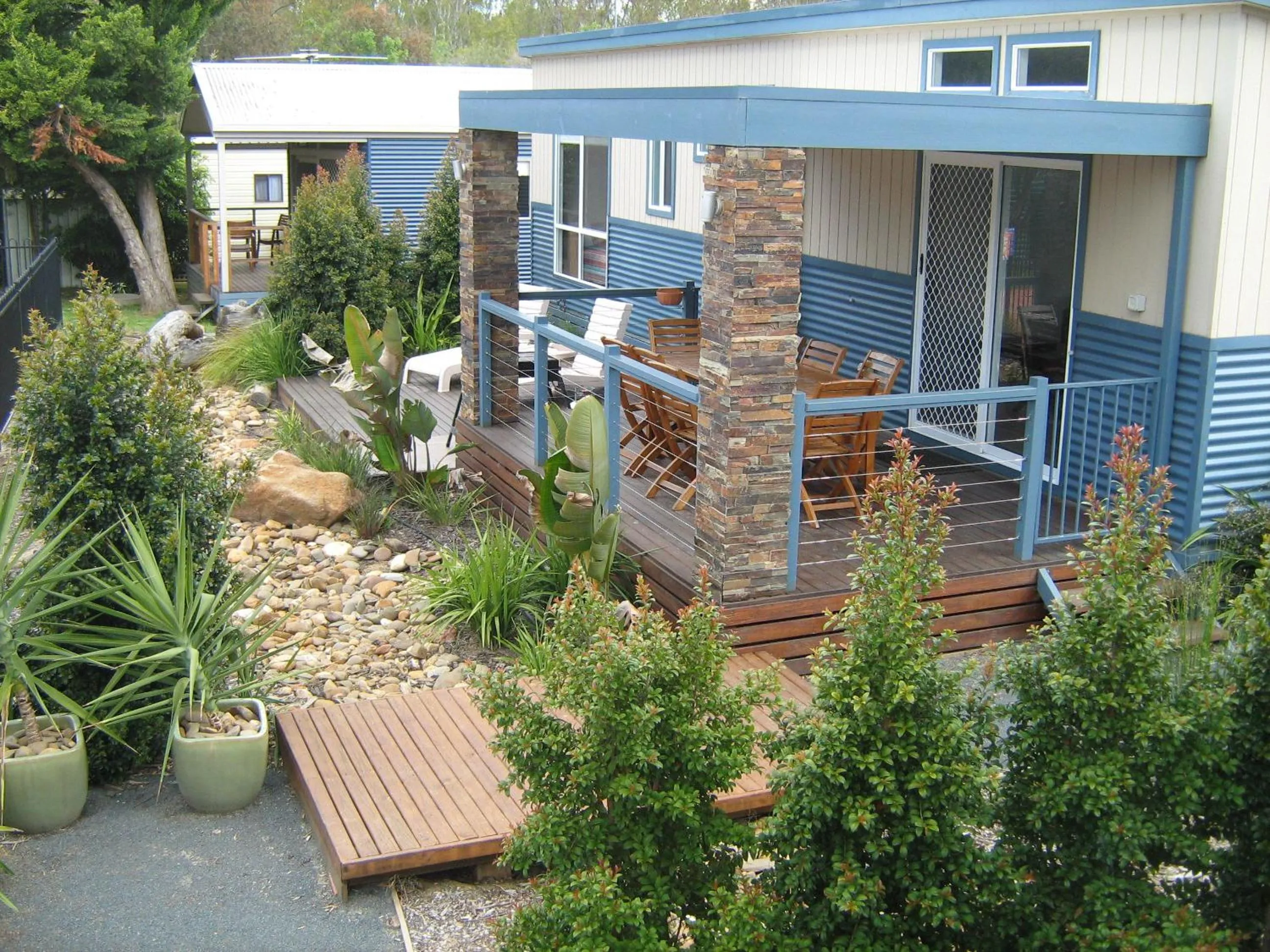 Balcony/Terrace in Rivergum Holiday Park