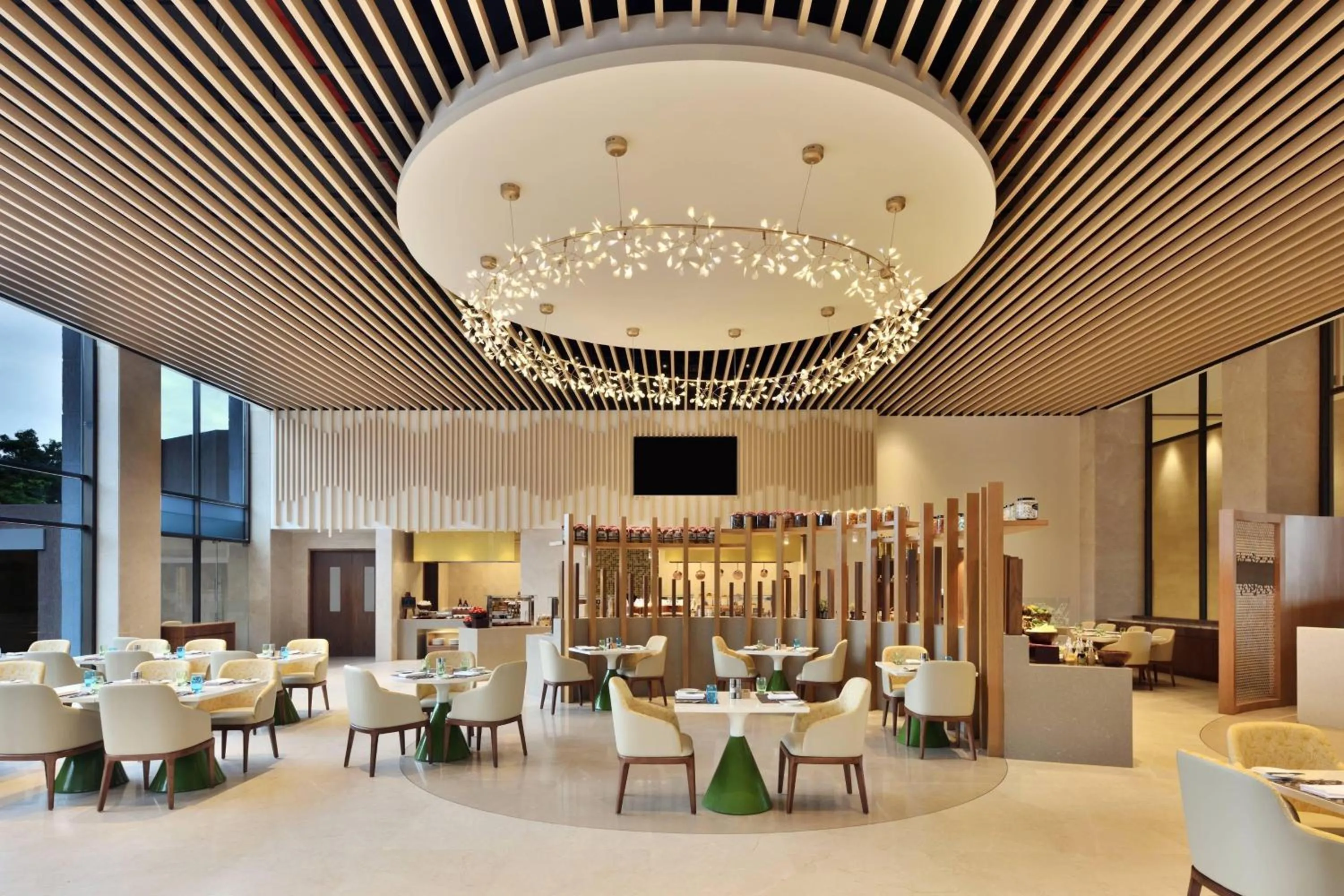 Kitchen or kitchenette in Courtyard by Marriott Madurai