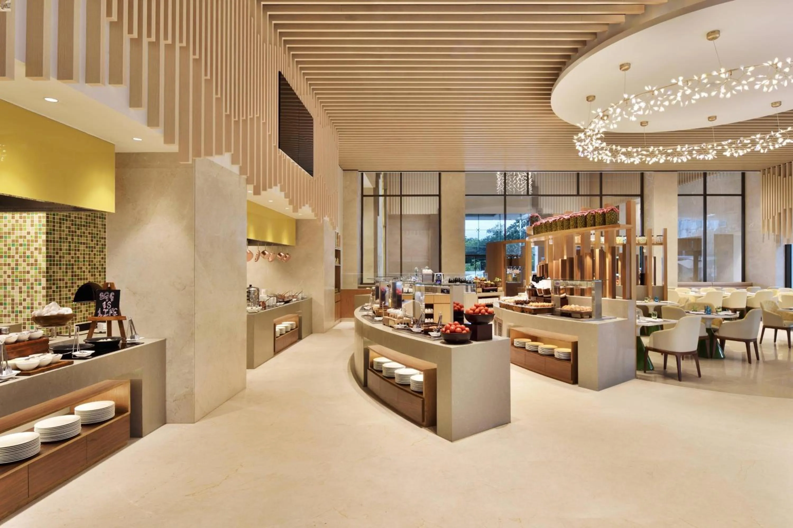 Kitchen or kitchenette in Courtyard by Marriott Madurai