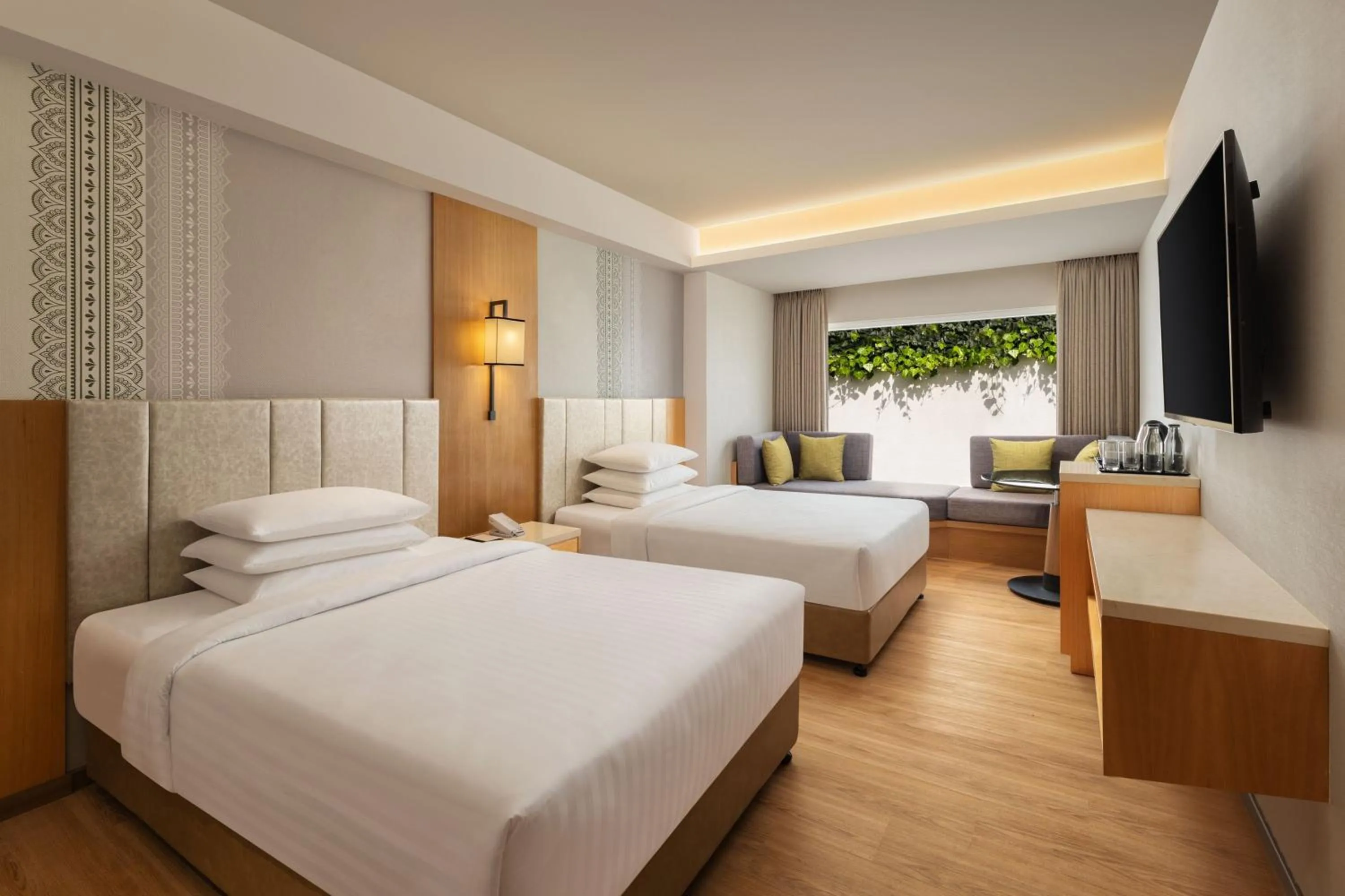 Bedroom, Bed in Courtyard by Marriott Tiruchirappalli