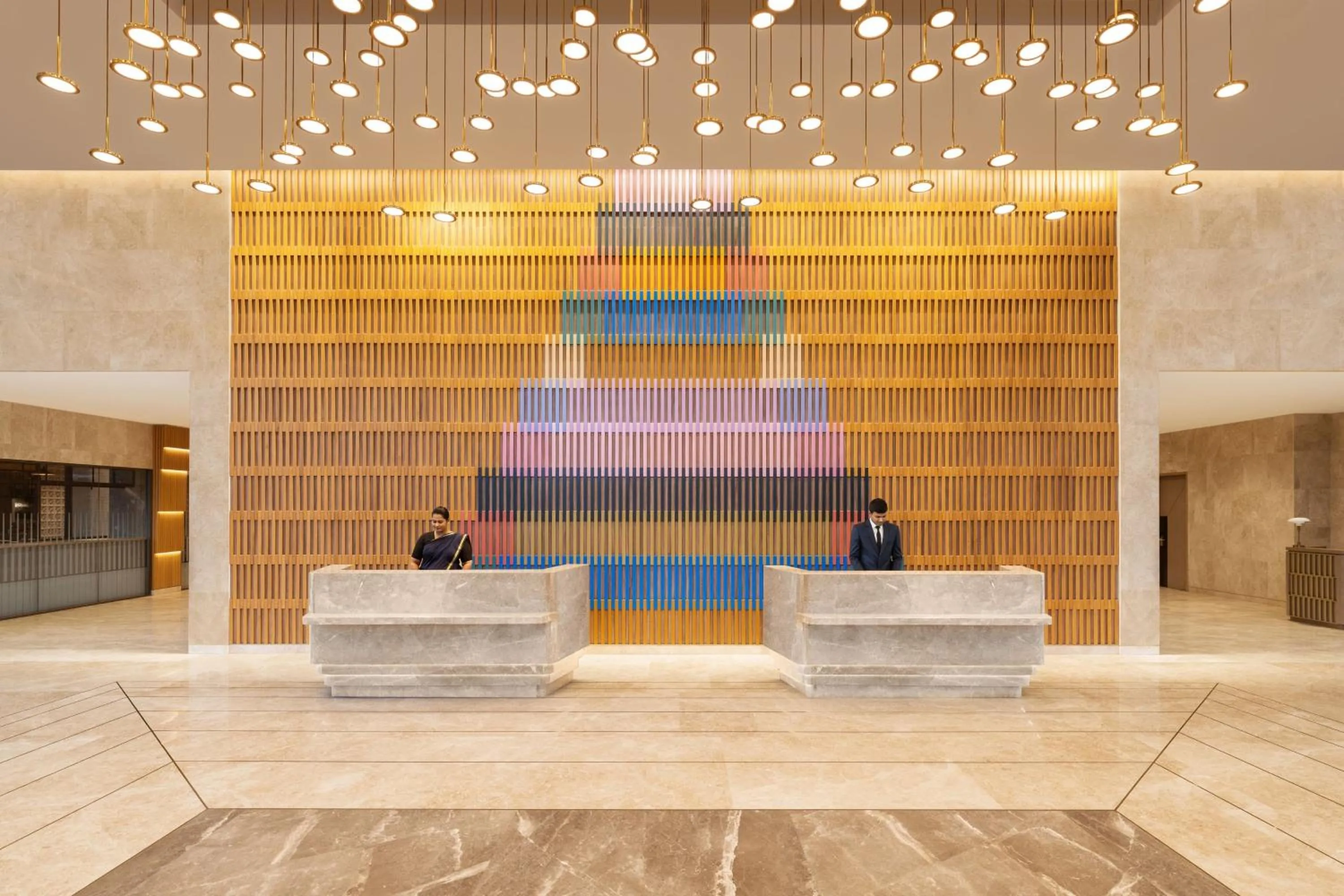 Lobby or reception in Courtyard by Marriott Tiruchirappalli