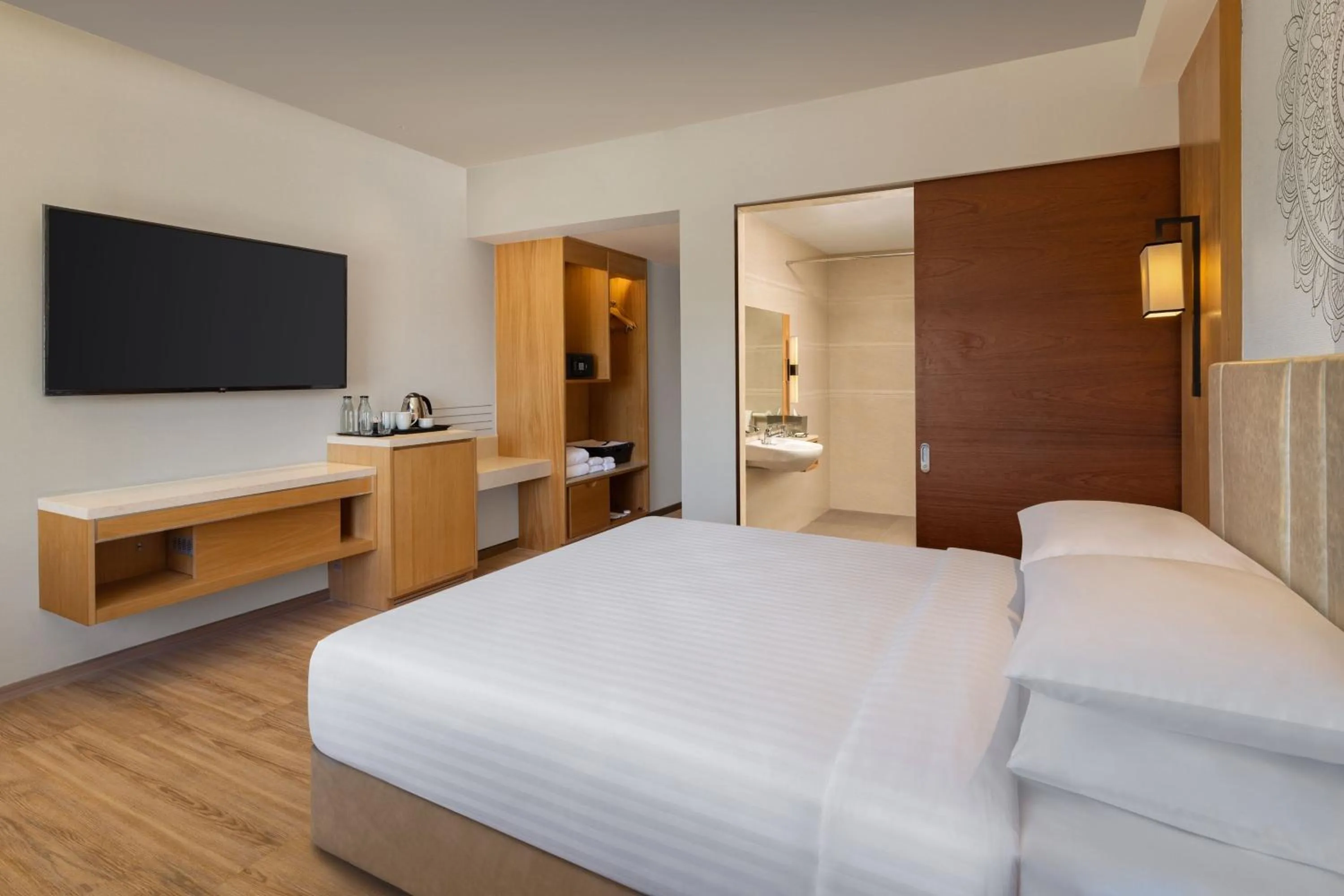 Bedroom, Bed in Courtyard by Marriott Tiruchirappalli