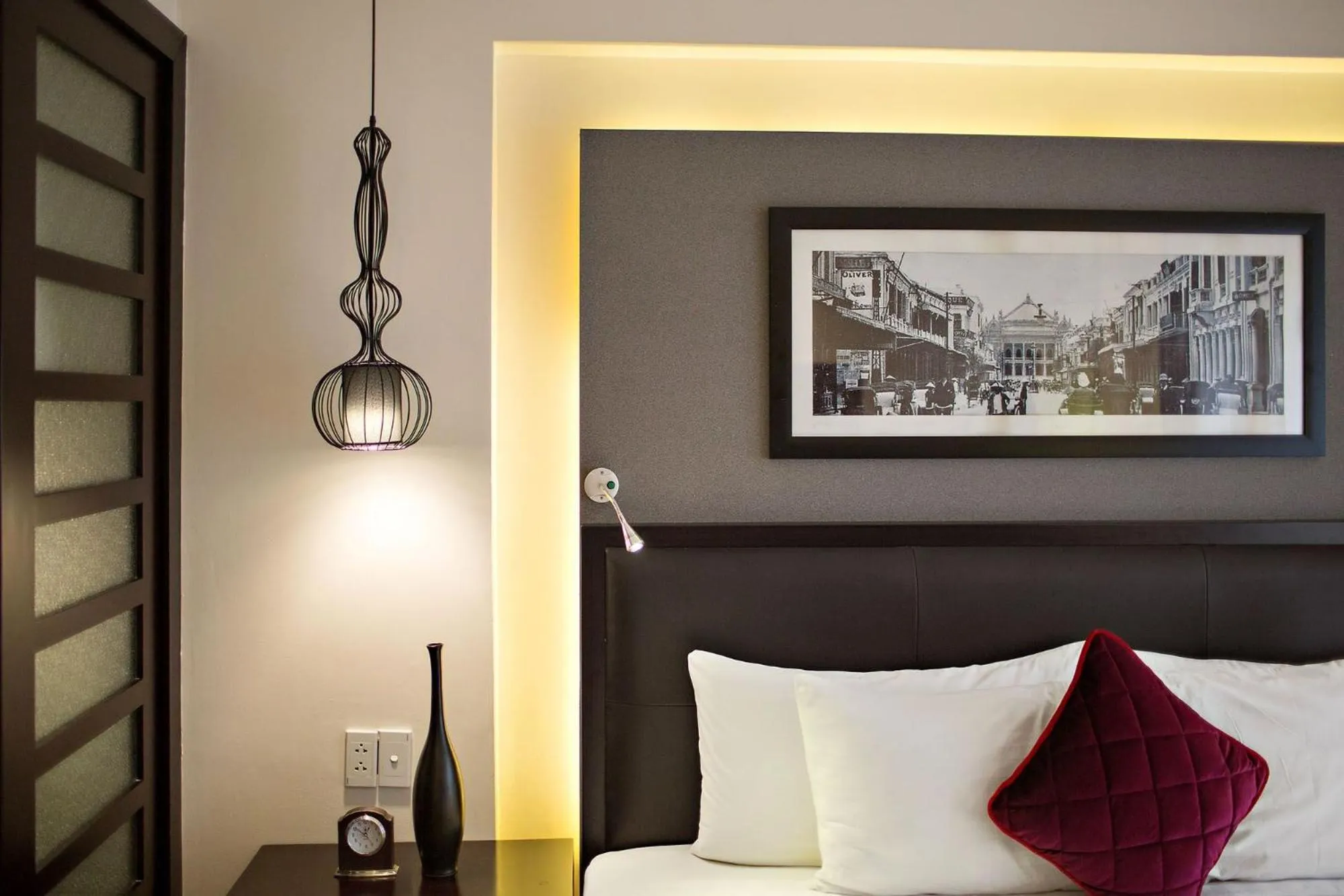 Decorative detail in Hanoian Central Hotel & Spa