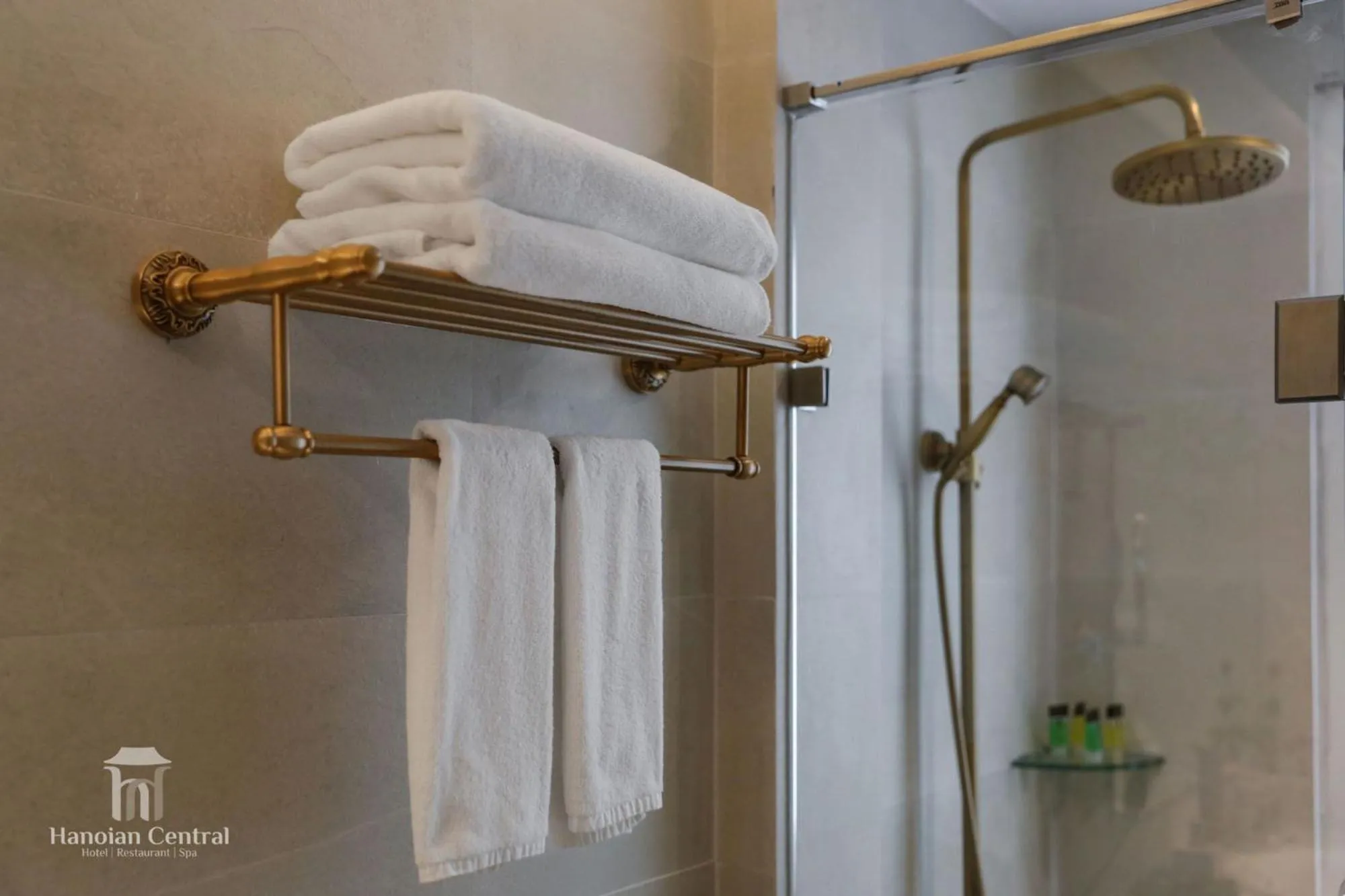 Bathroom in Hanoian Central Hotel & Spa