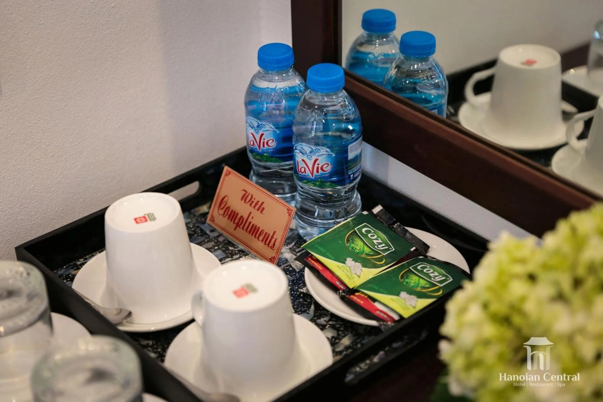 Coffee/tea facilities in Hanoian Central Hotel & Spa