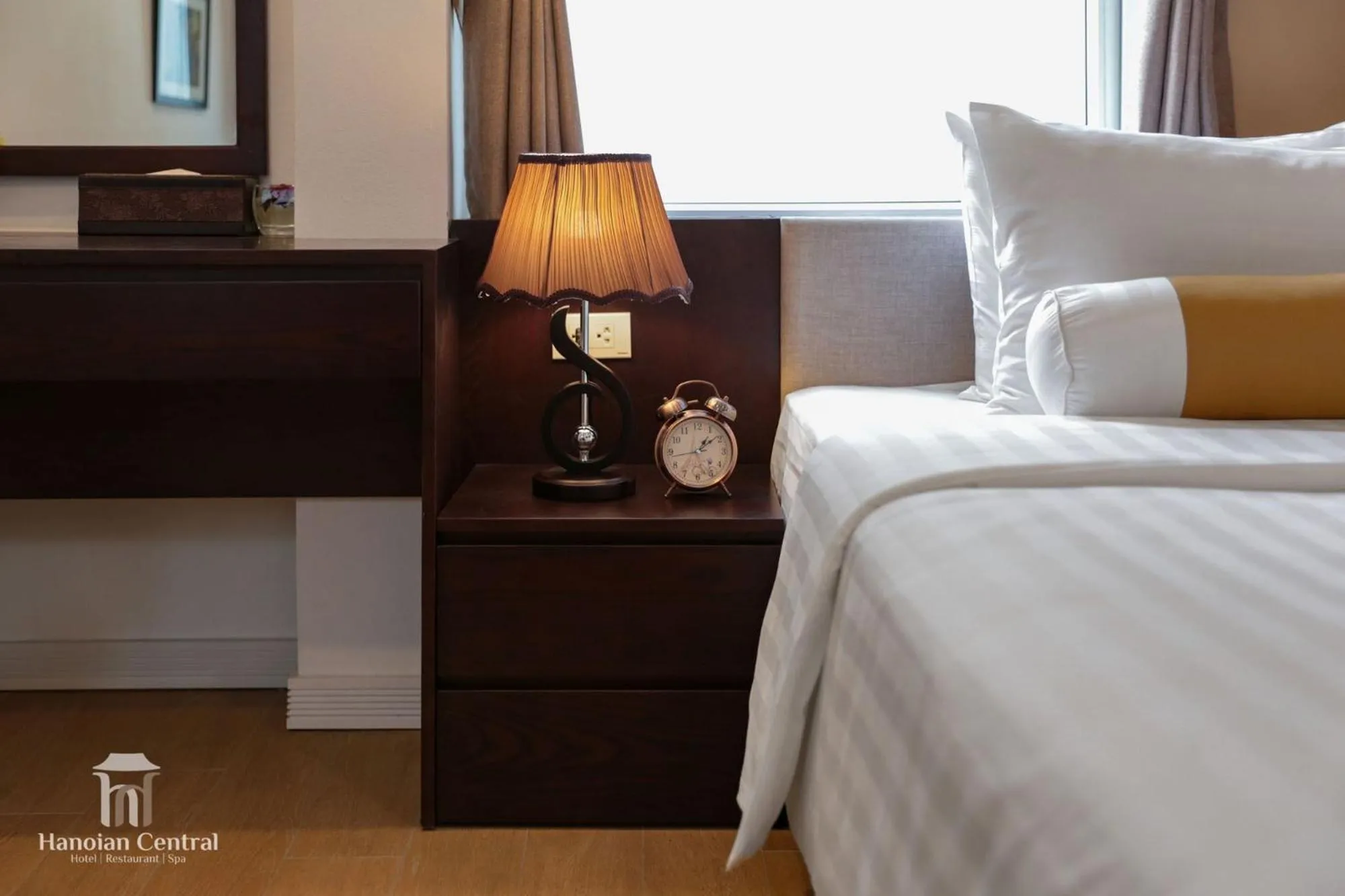 Decorative detail, Bed in Hanoian Central Hotel & Spa