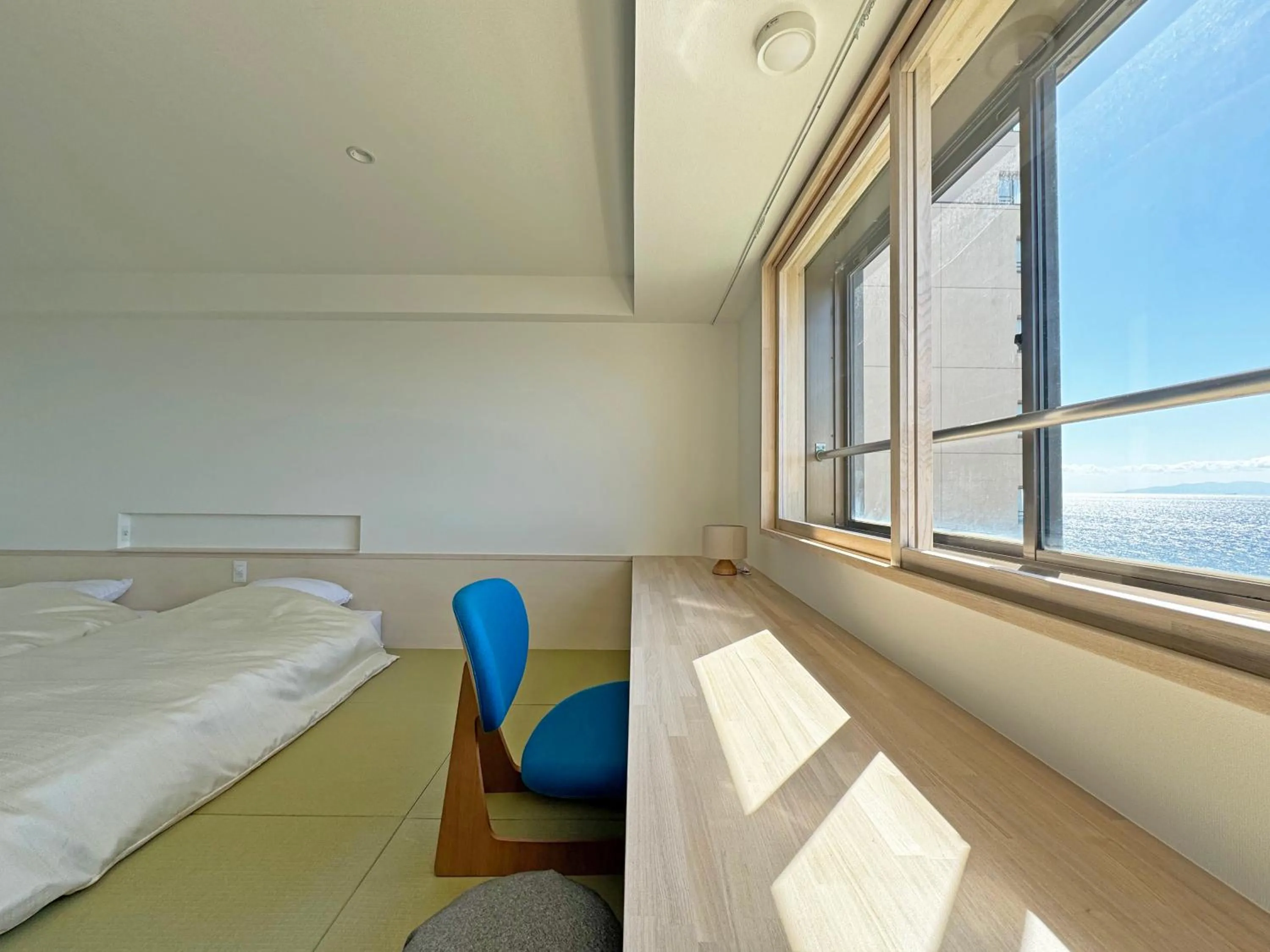 Bed in Yunohama Hotel