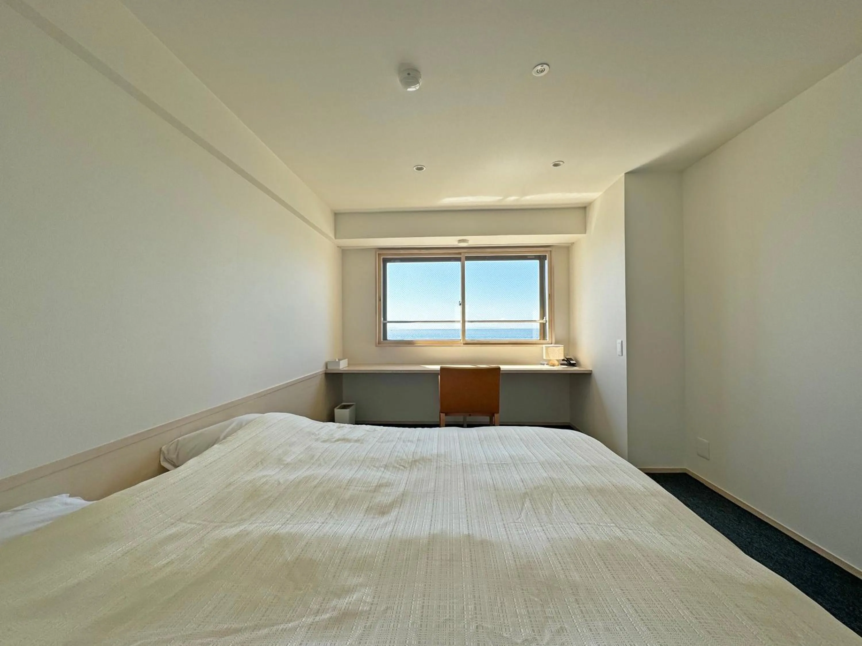 Bed in Yunohama Hotel