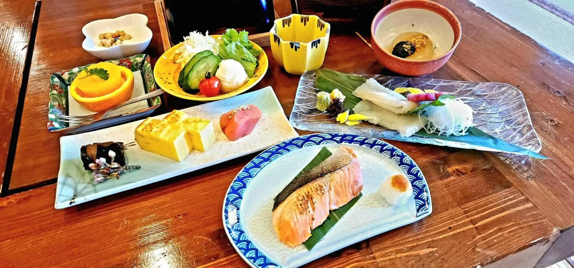Food in Yunohama Hotel