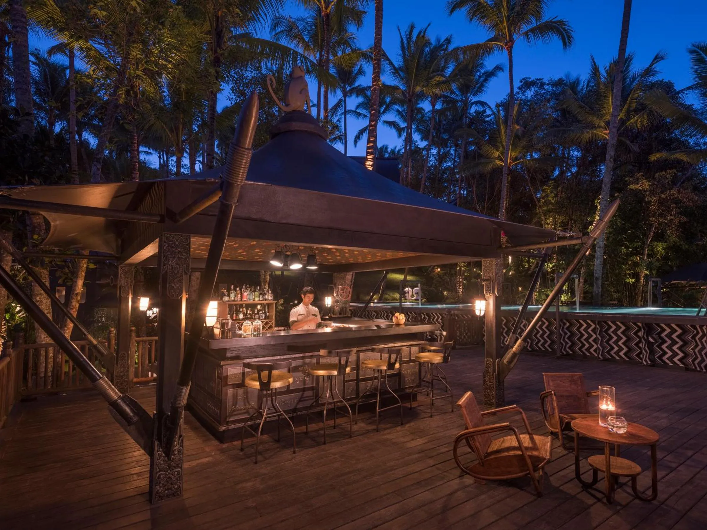 Restaurant/places to eat in Capella Ubud, Bali