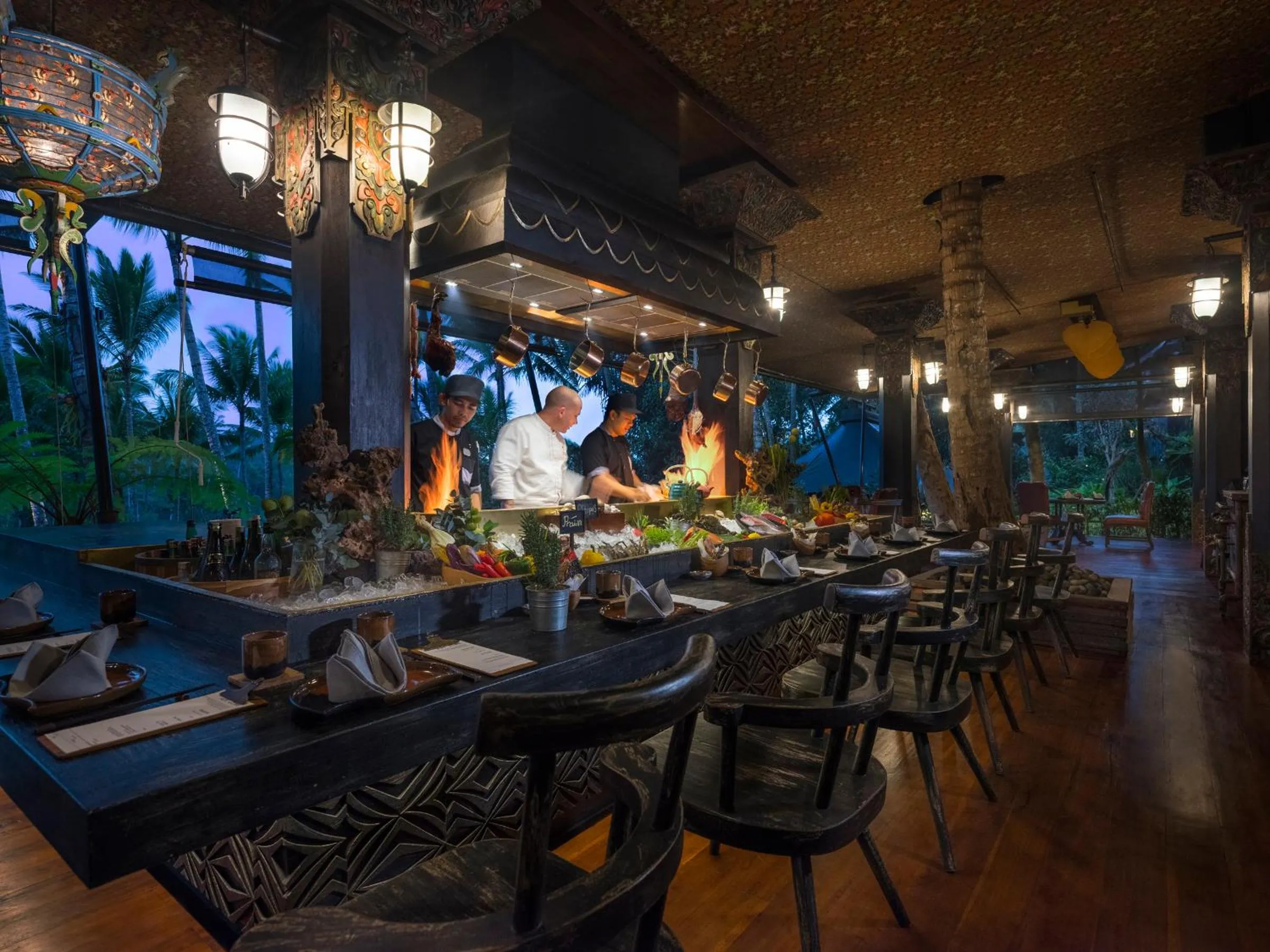 Restaurant/places to eat in Capella Ubud, Bali
