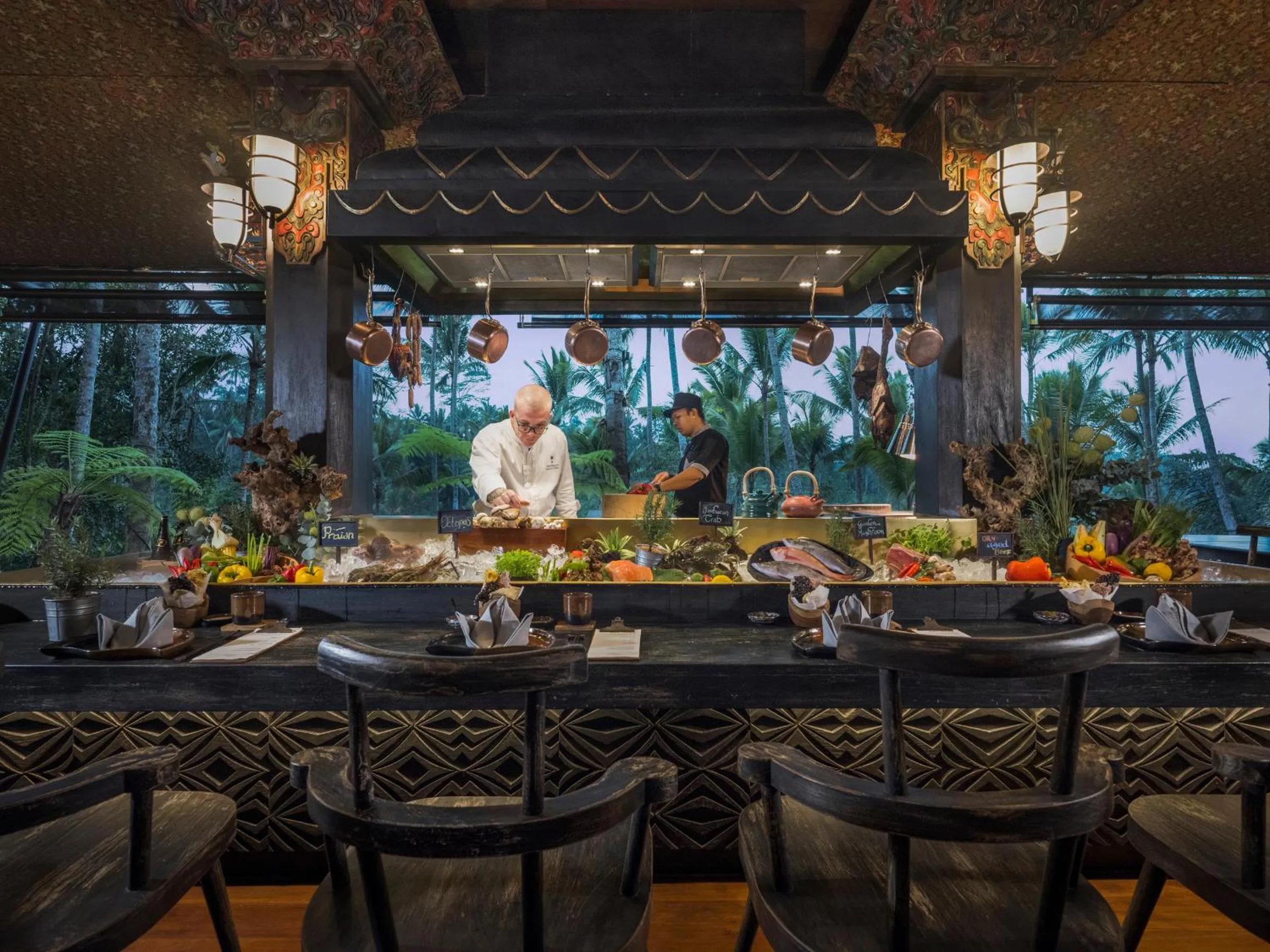 Restaurant/places to eat in Capella Ubud, Bali