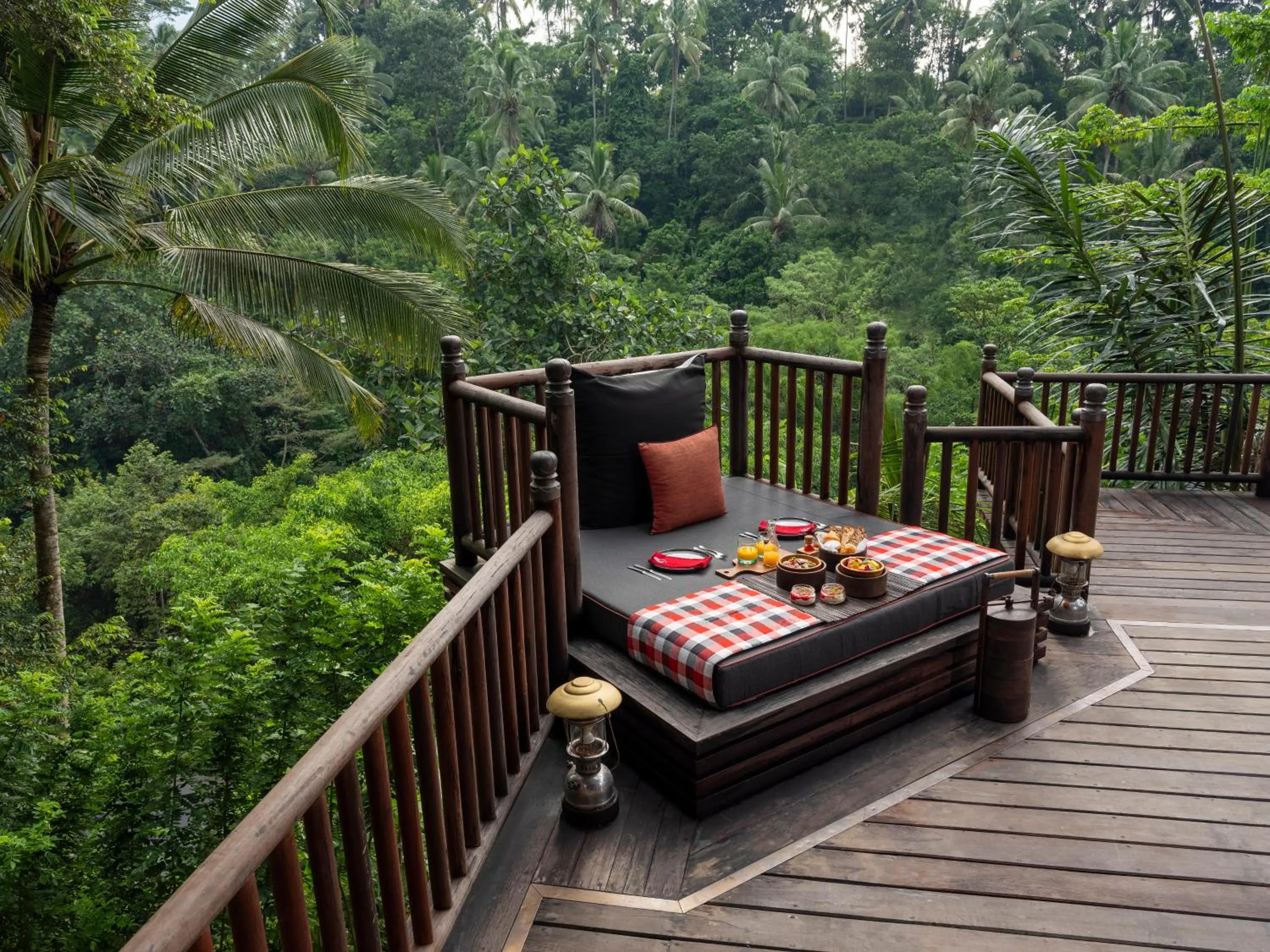Balcony/Terrace in Capella Ubud, Bali