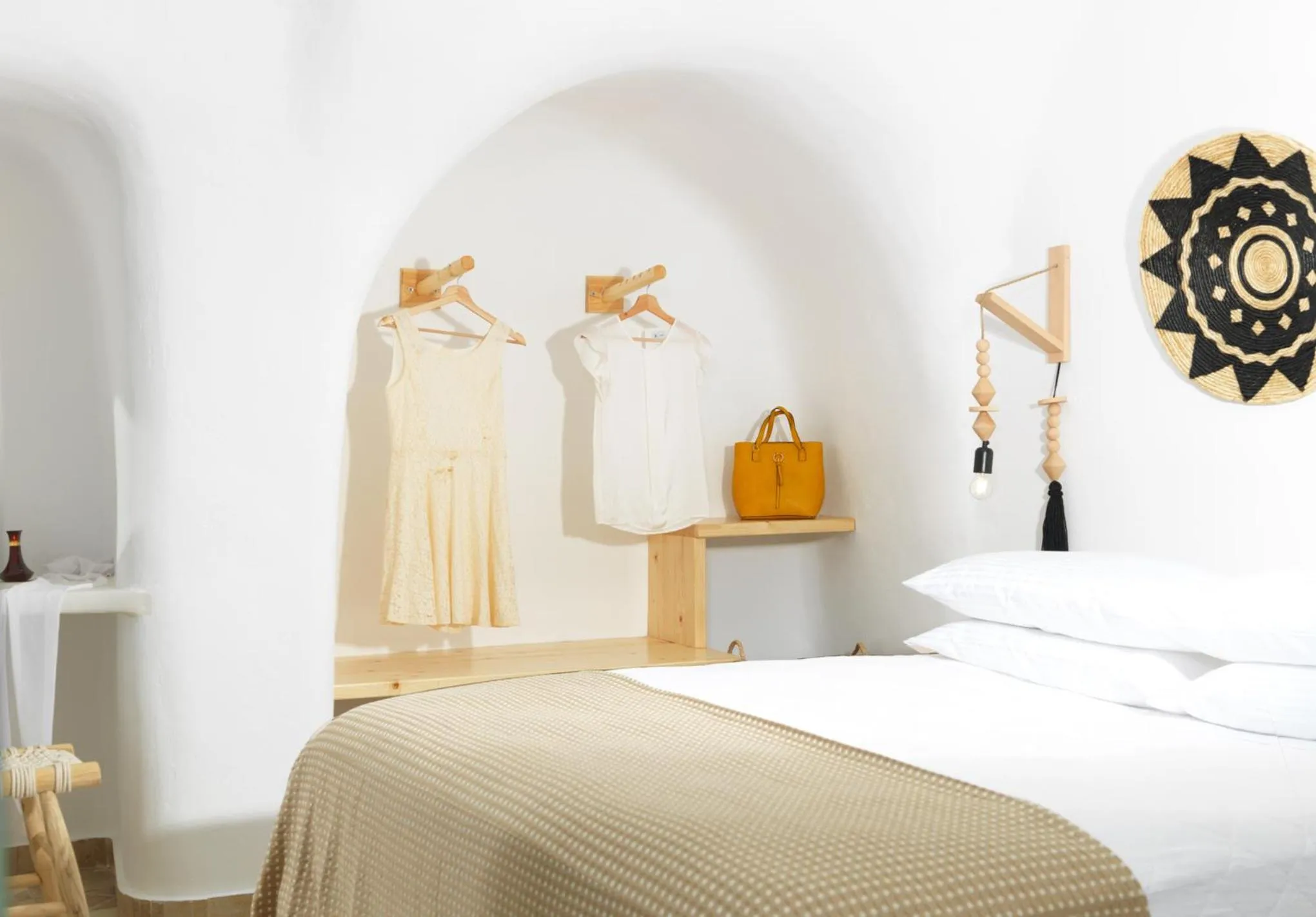 Bedroom in Drops Cave Houses