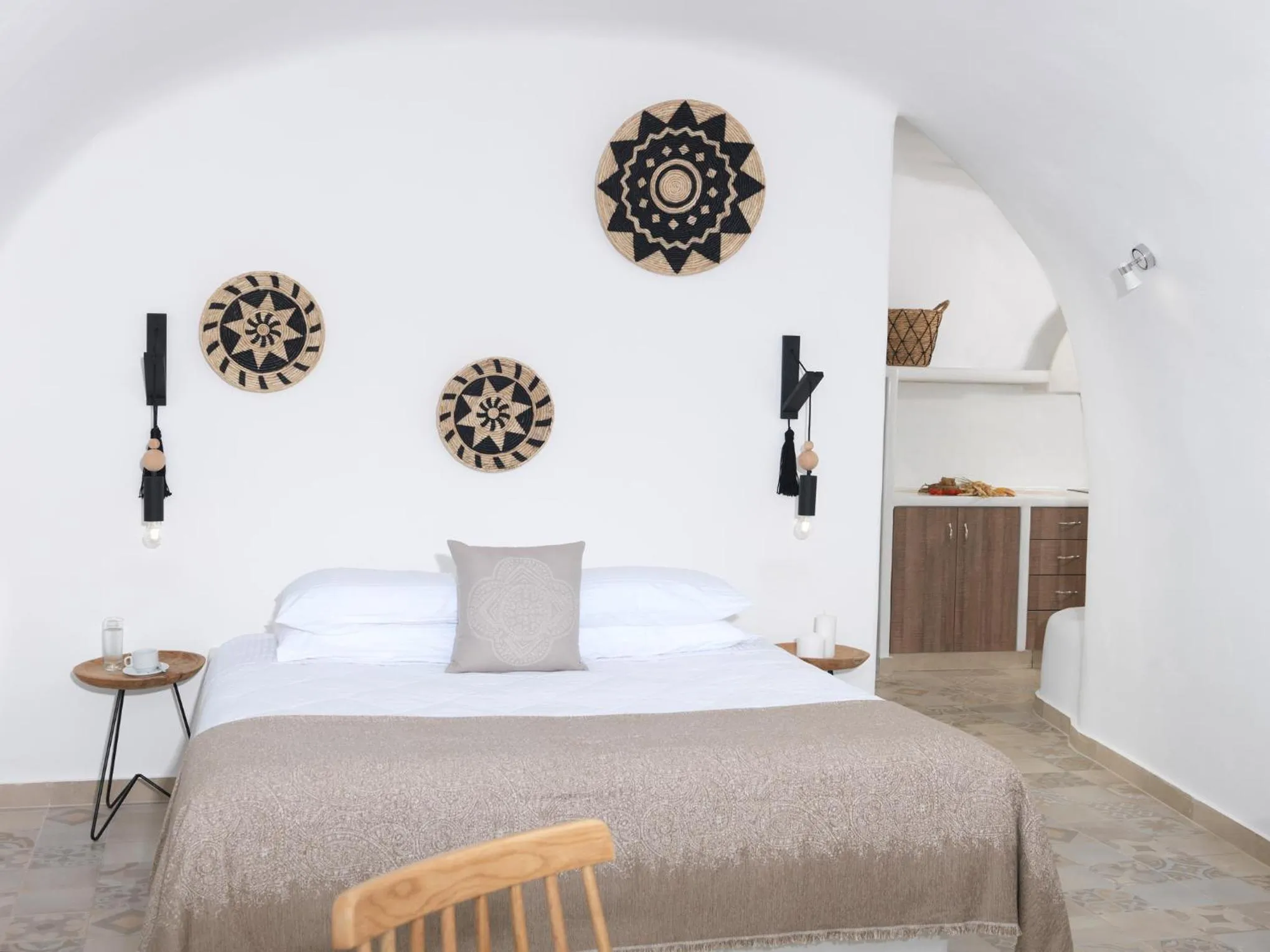 Bedroom in Drops Cave Houses