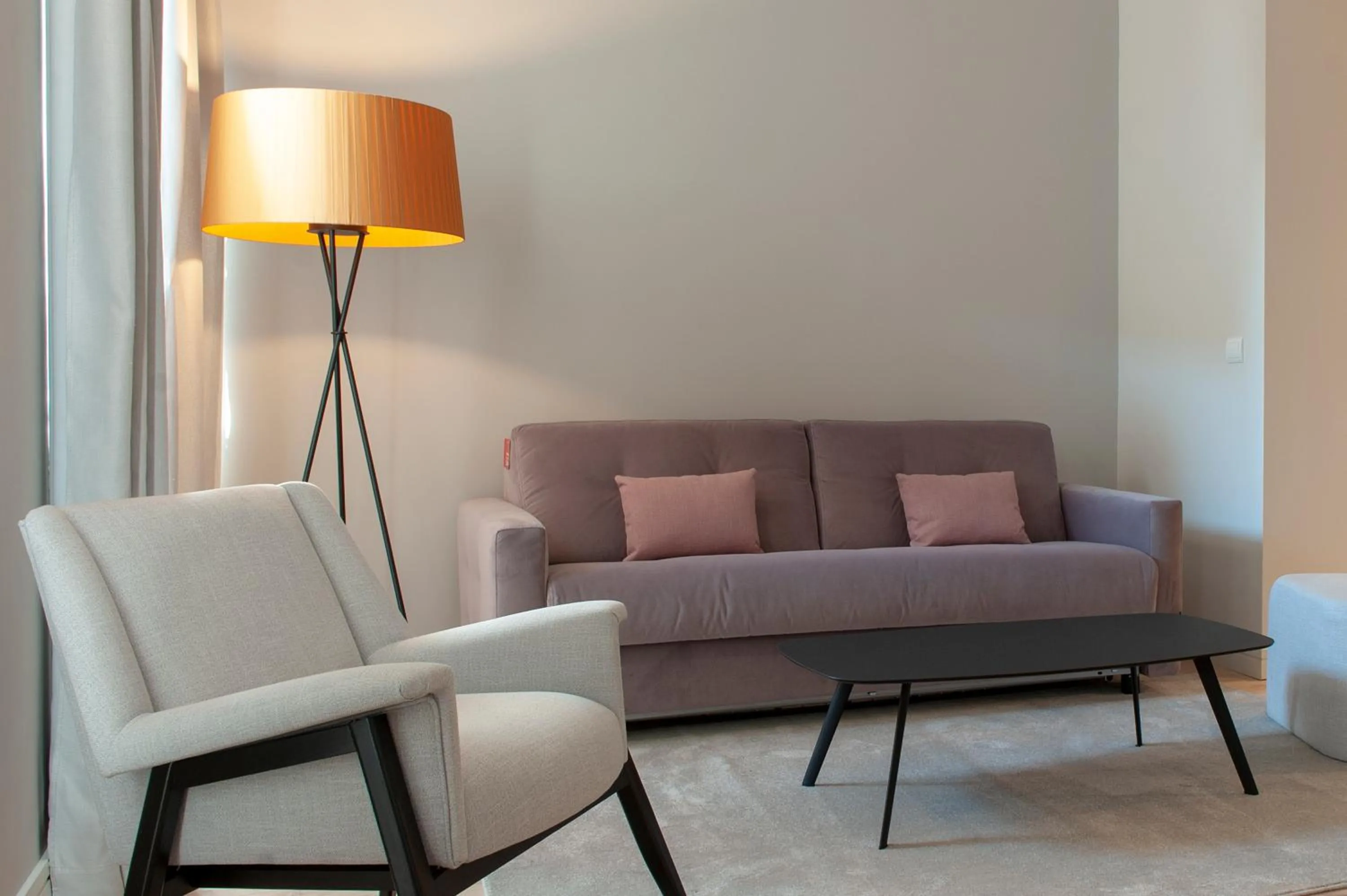 Living room in MH Apartments Central Madrid