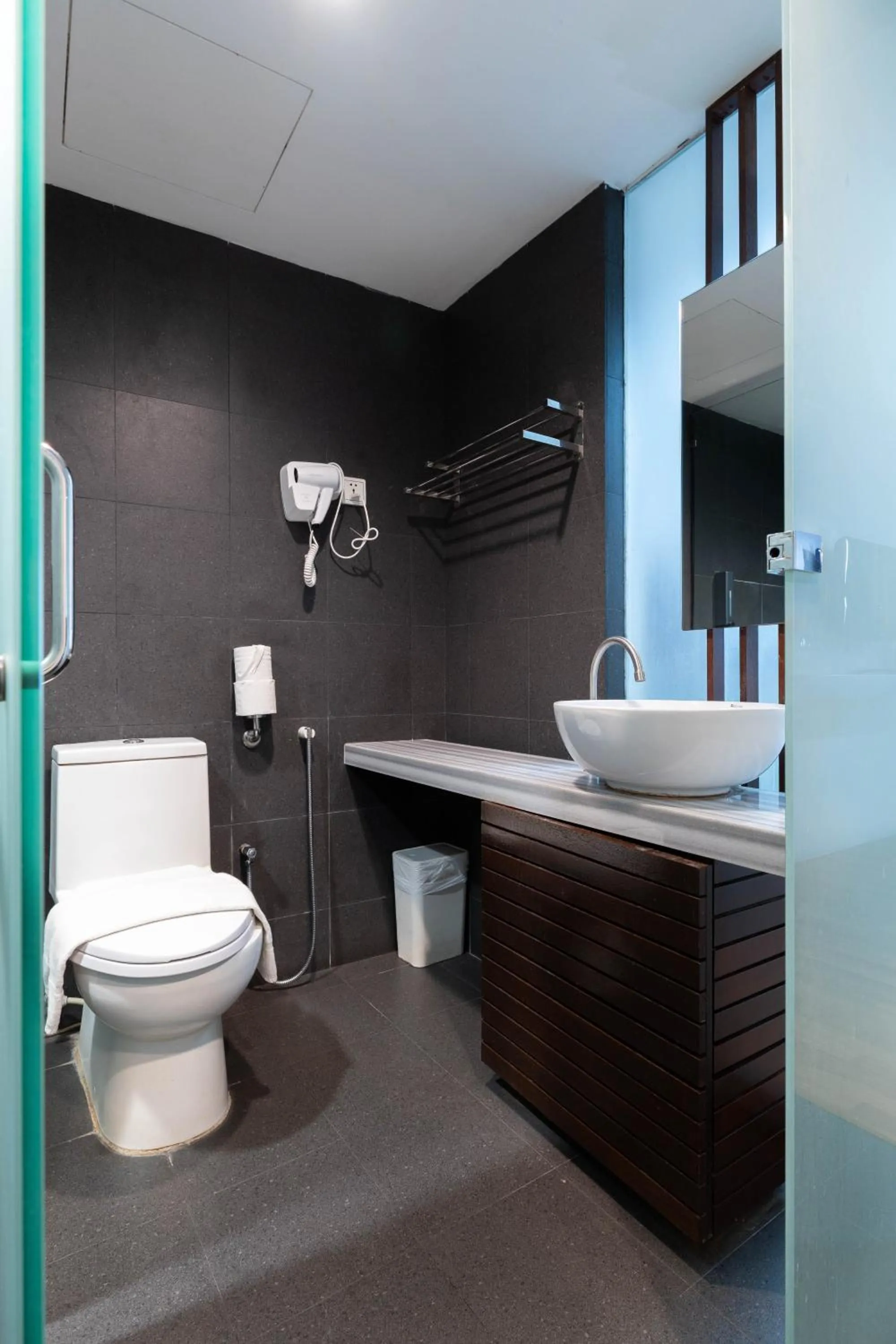 Toilet in T+ Hotel Sungai Petani