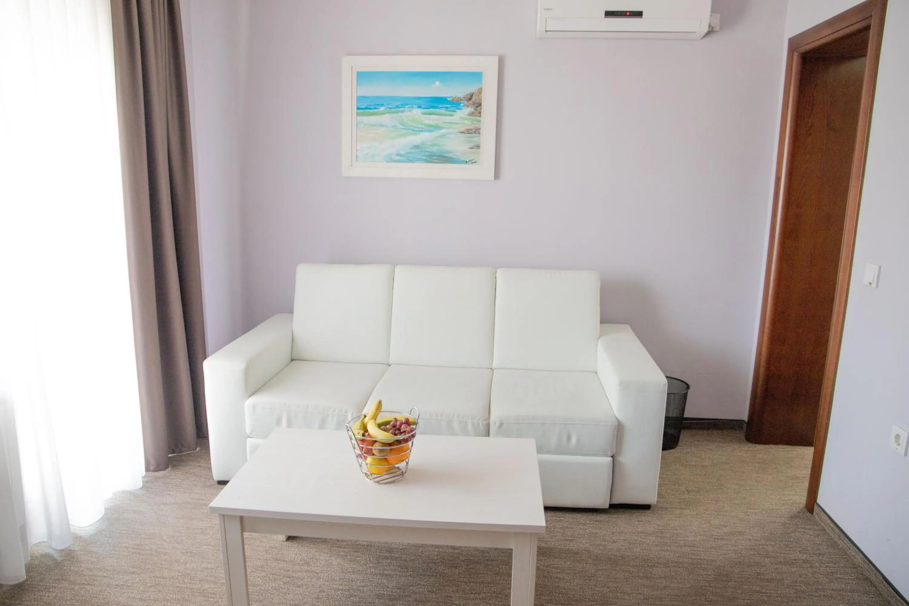 Seating area in Art Hotel