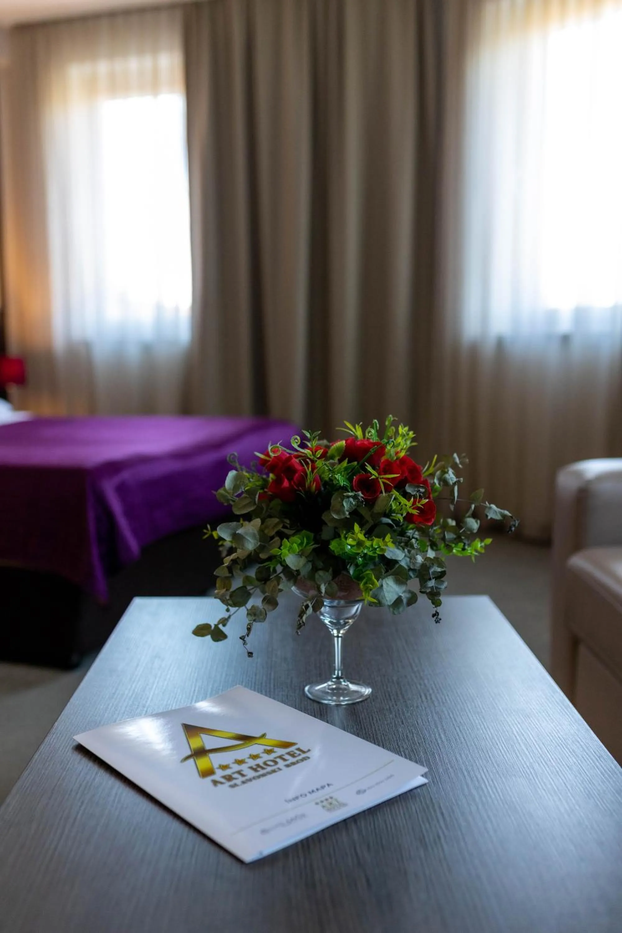 Decorative detail in Art Hotel