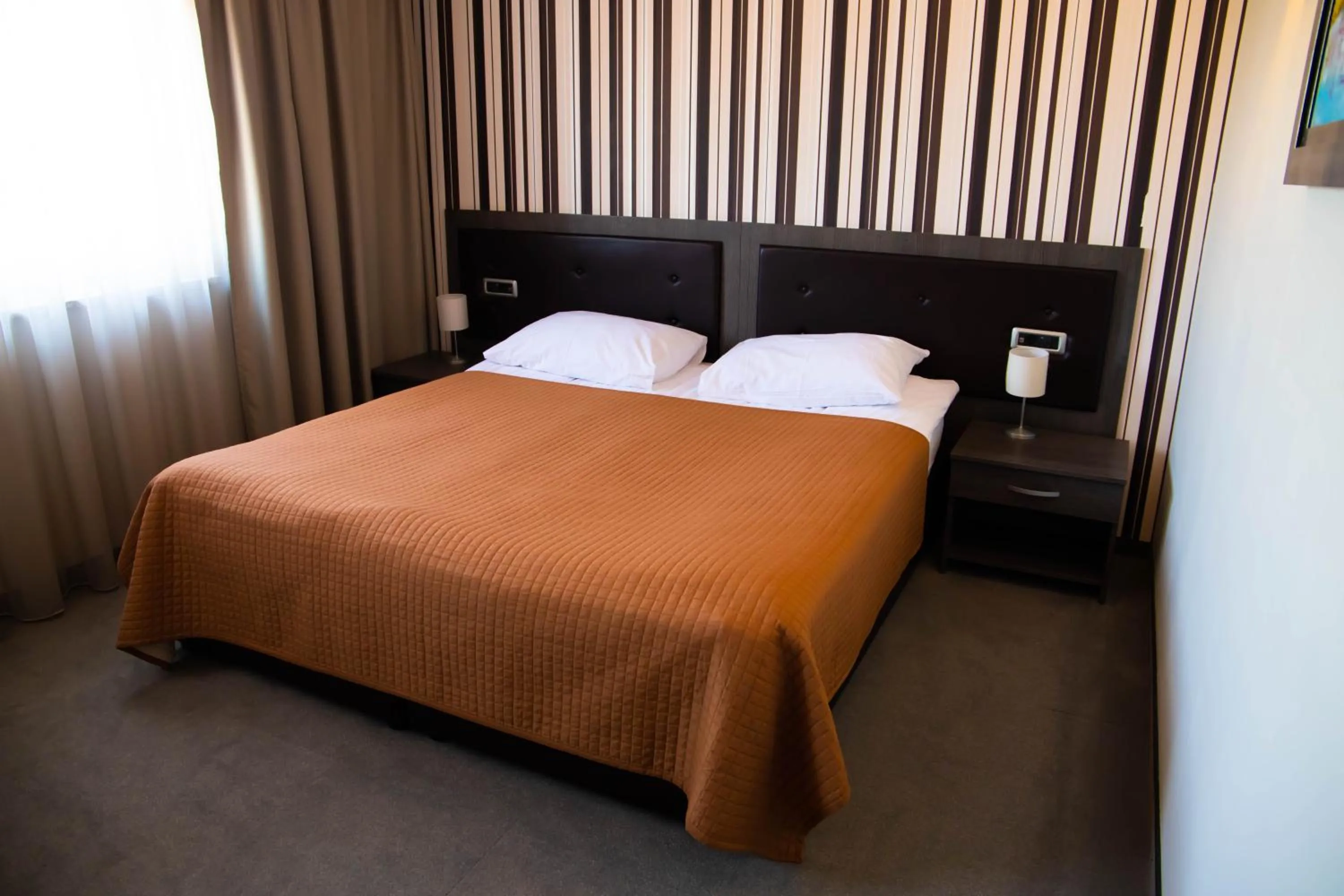 Bed in Art Hotel