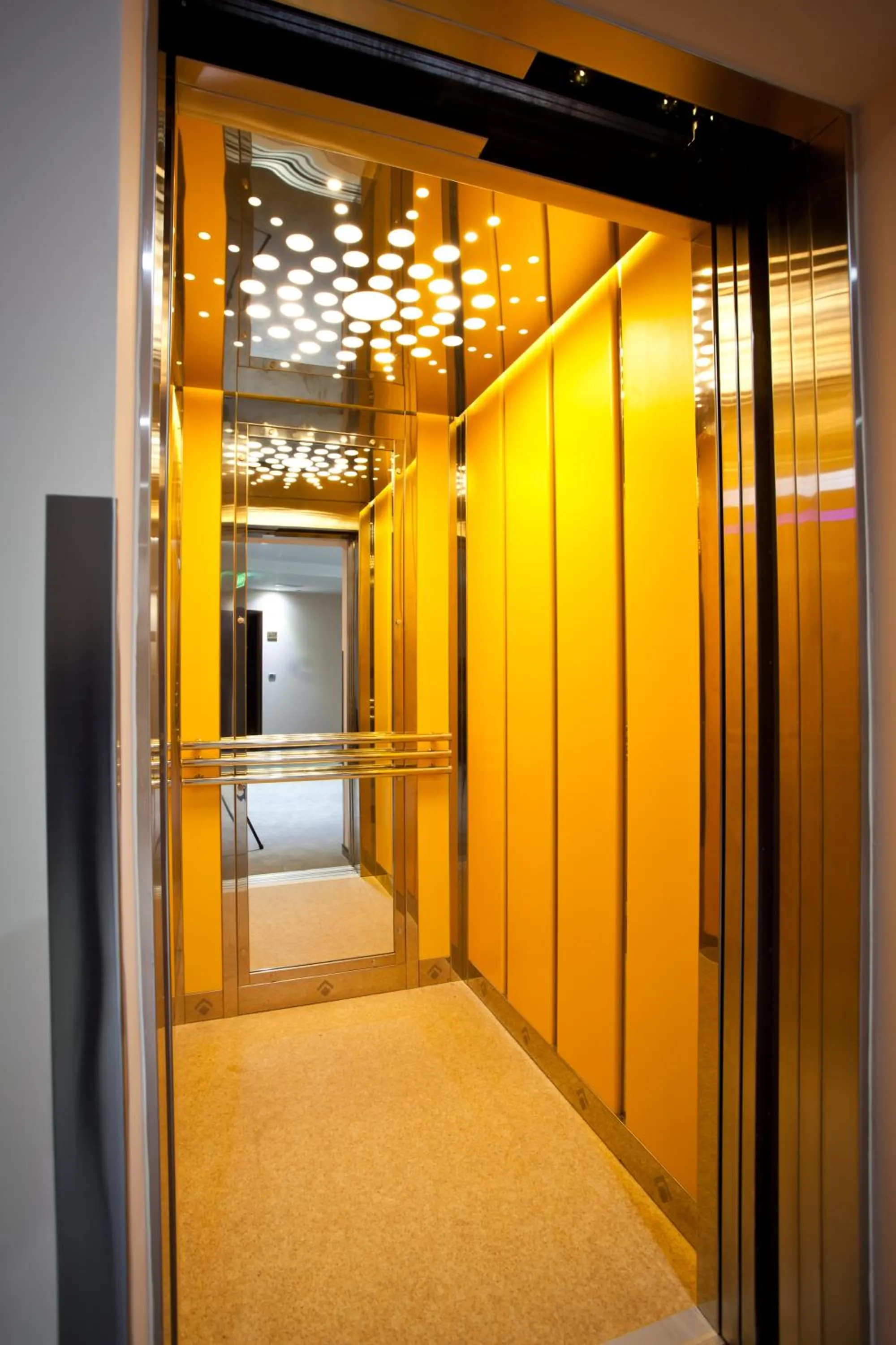 Decorative detail in Art Hotel