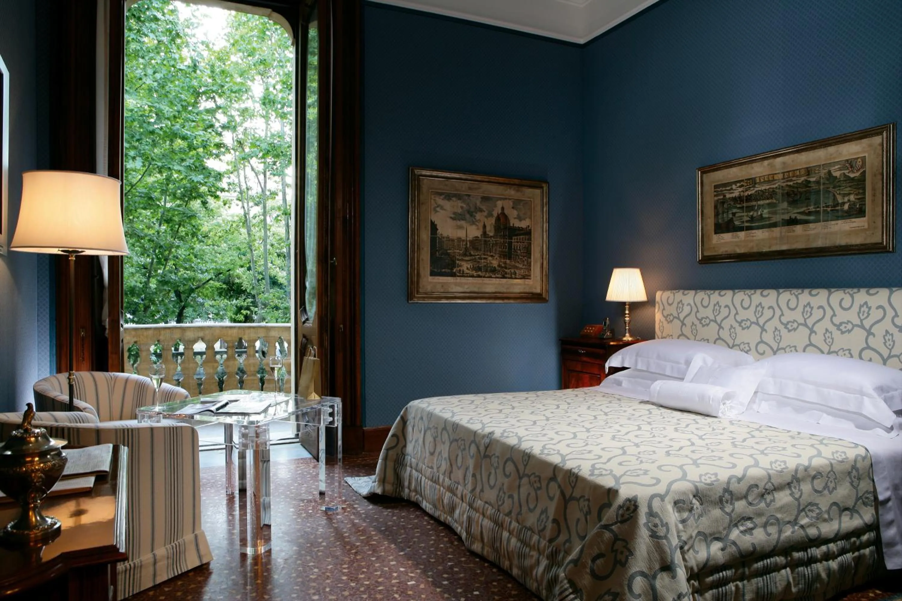 Bedroom, Bed in Villa Spalletti Trivelli - Small Luxury Hotels of the World