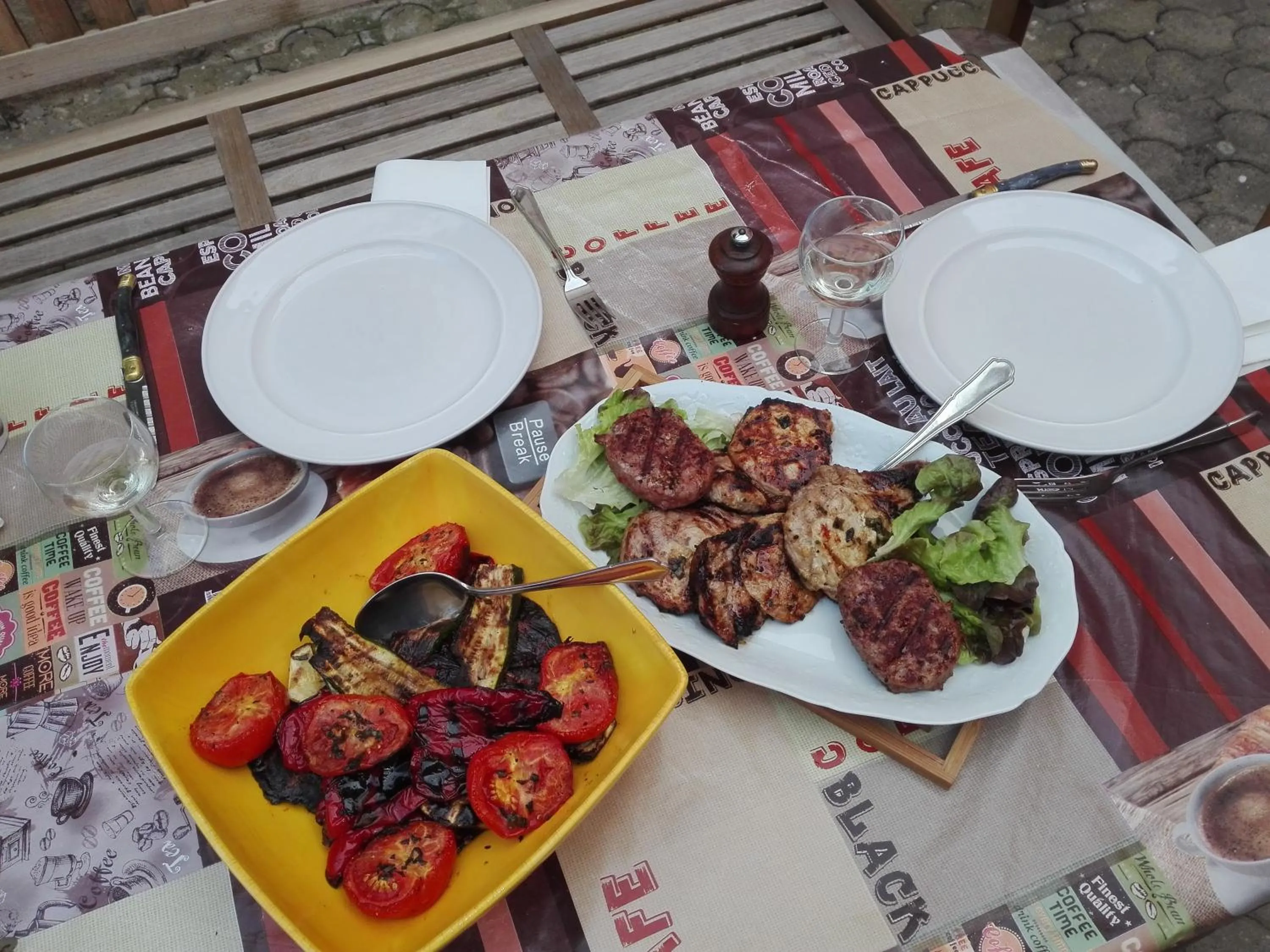Food close-up in BnBinB La Cour Enchantée