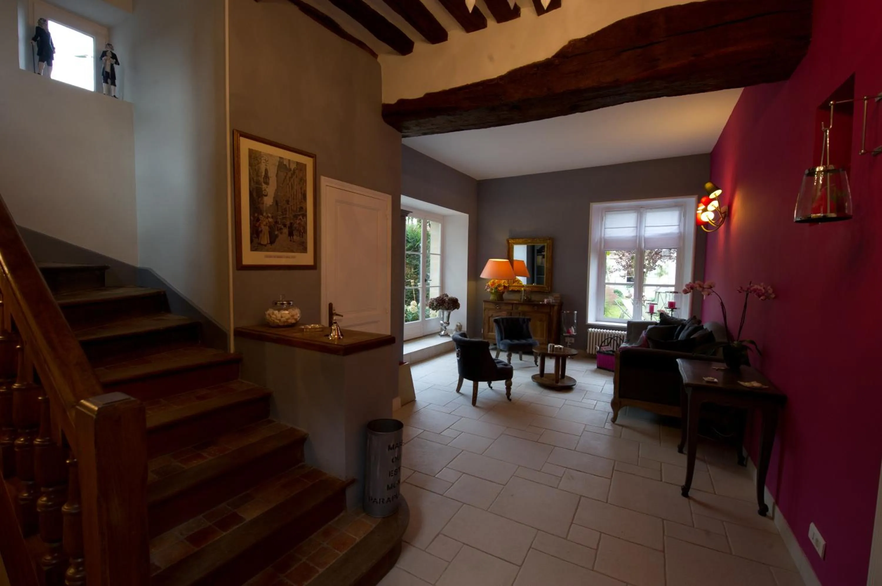 Lobby or reception in Côté Jardin - Chambres d'hôtes